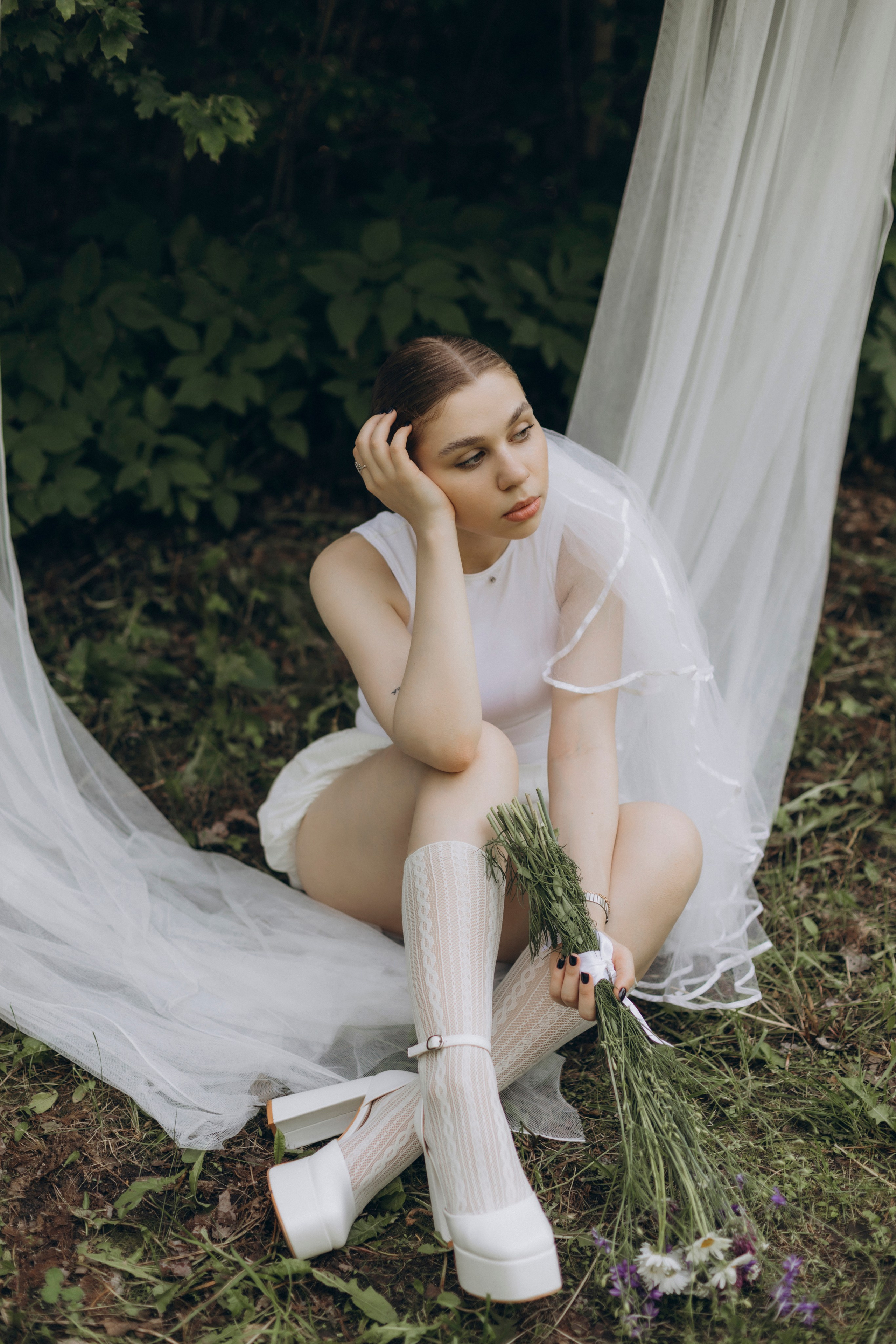 Александра. Фотограф Мария Щеголькова. Чувственный женский портрет