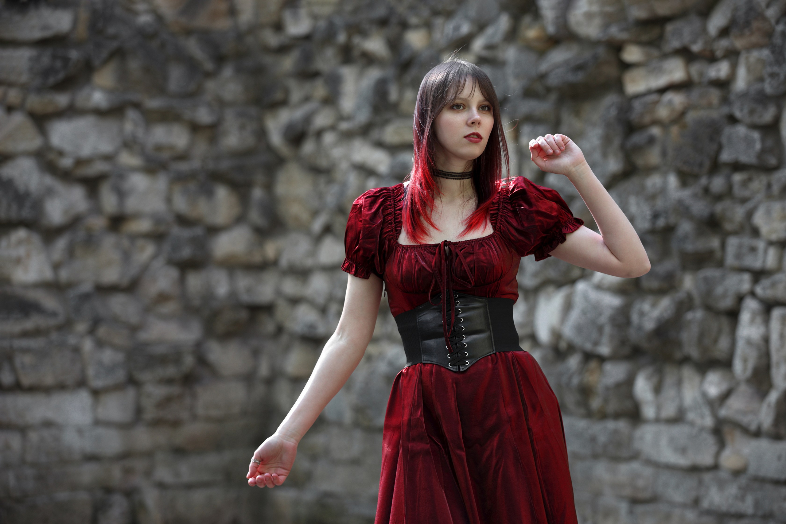 Jungfrau in Rot. Арт-фотограф. Coffelisk