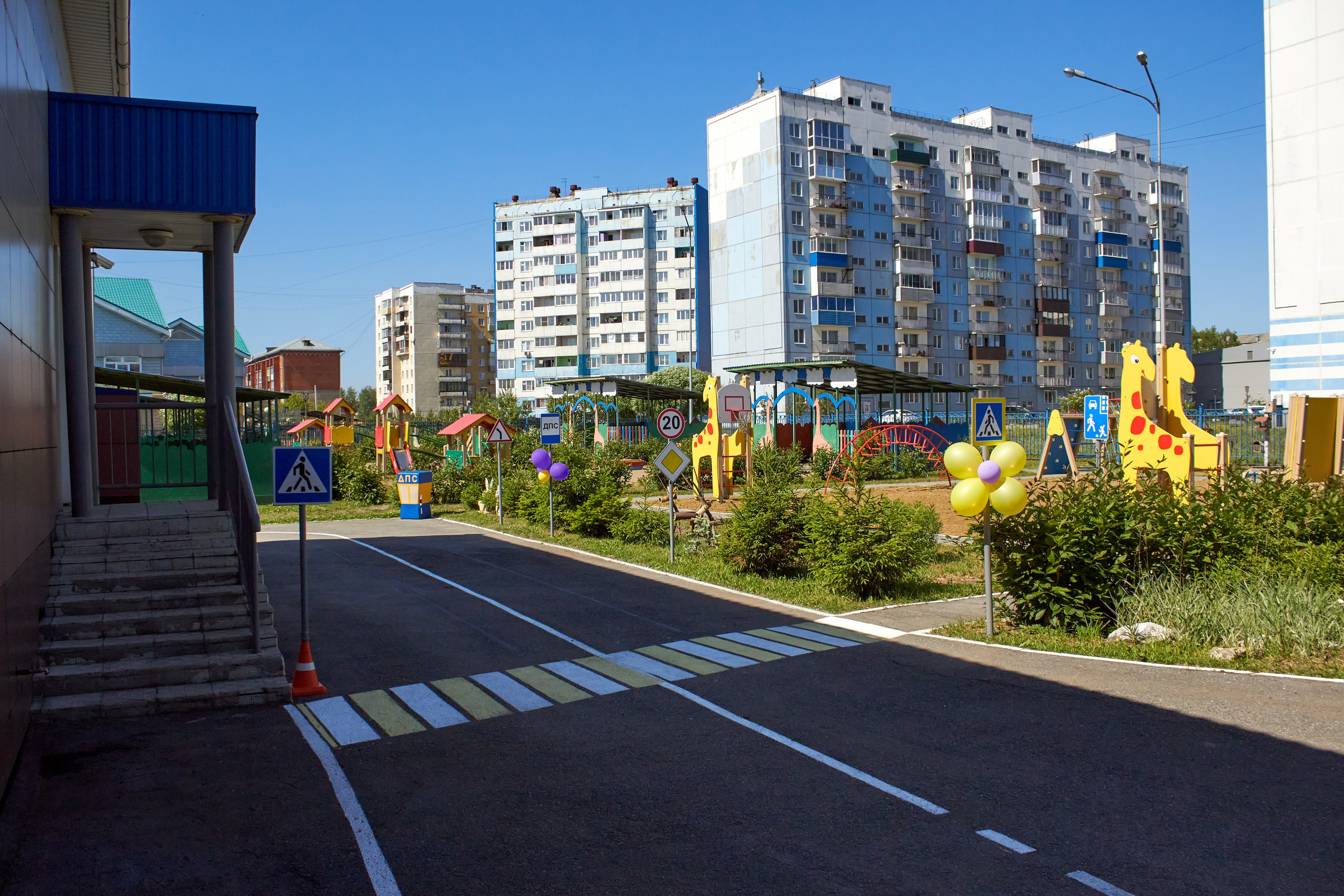 Открытие детского автогородока по безопасности дорожного движения. [fXph] Фотограф Масликов Илья. Съёмка мероприятий в Ленинске-Кузнецком