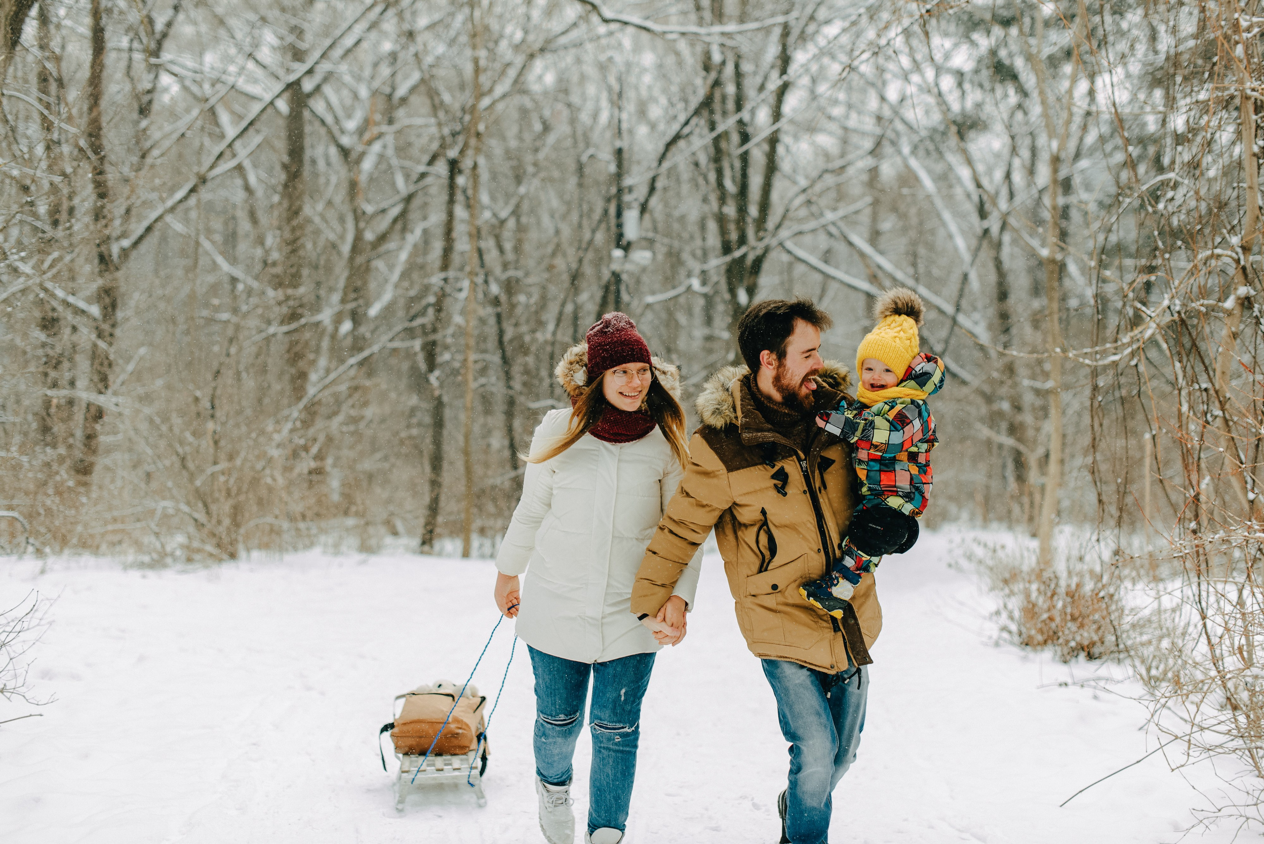 ЛЕТИ СНЕЖОК. Шашкова Вероника / Свадебный и семейный фотограф Москва и Ярославль