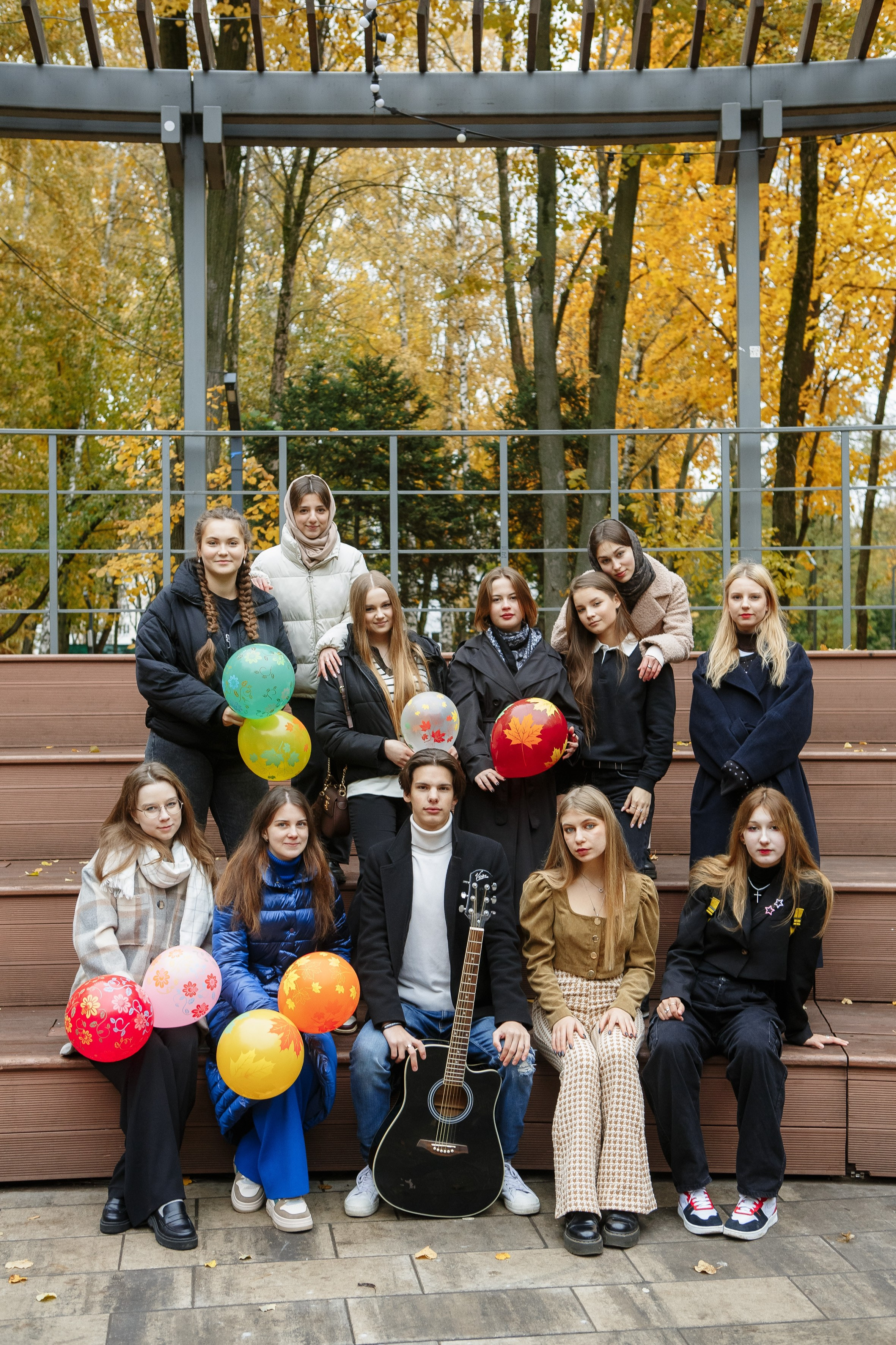 Осень Гимназия 12 11 В 2023 г. Свадебный и портретный Фотограф в Липецке Дмитрий Котюков