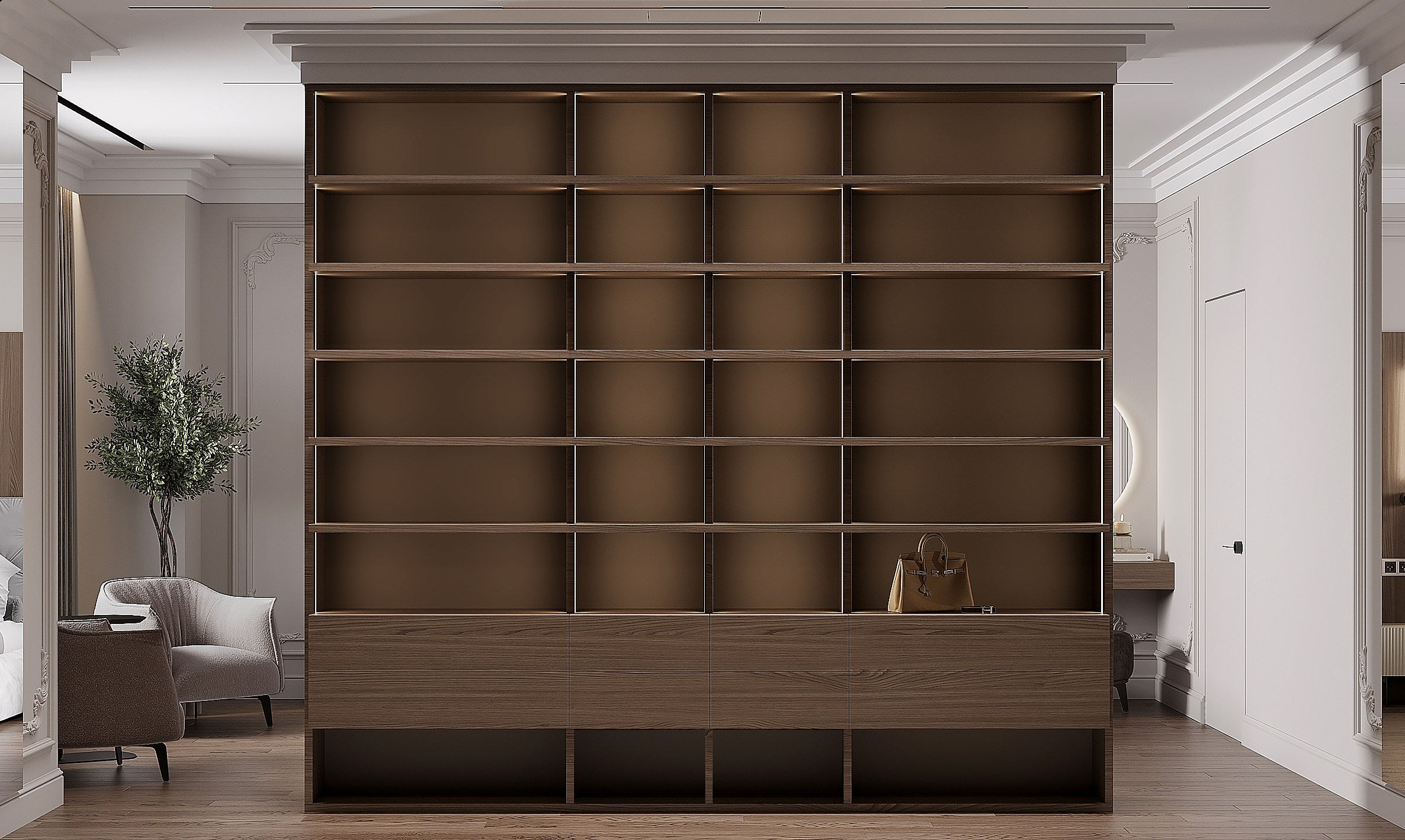 Жилой дом НОВЫЕ ВЁШКИ, 360 м² | МОСКВА. Design interior-Samsonyan R