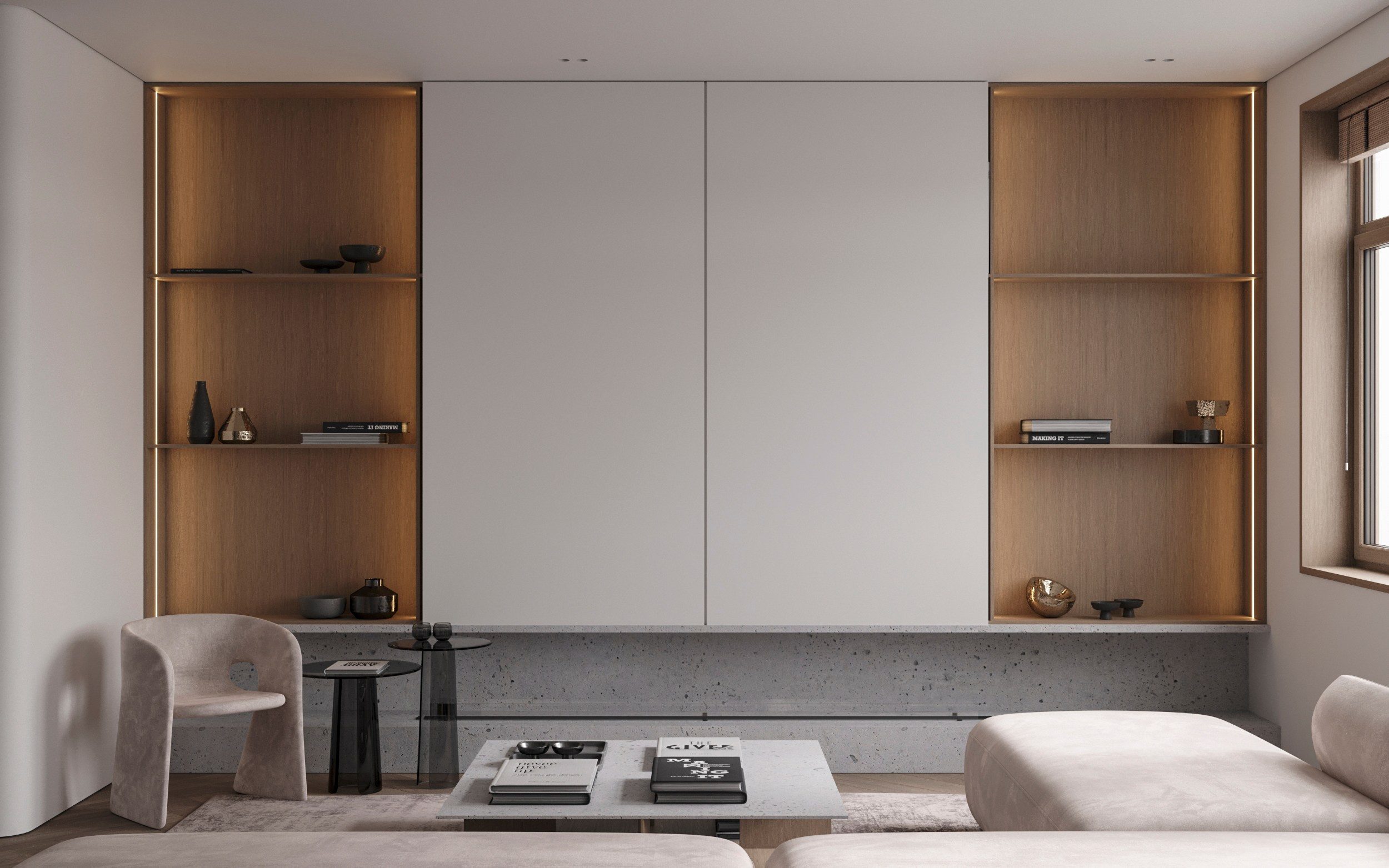 Кухня-гостиная. Kindhard-design