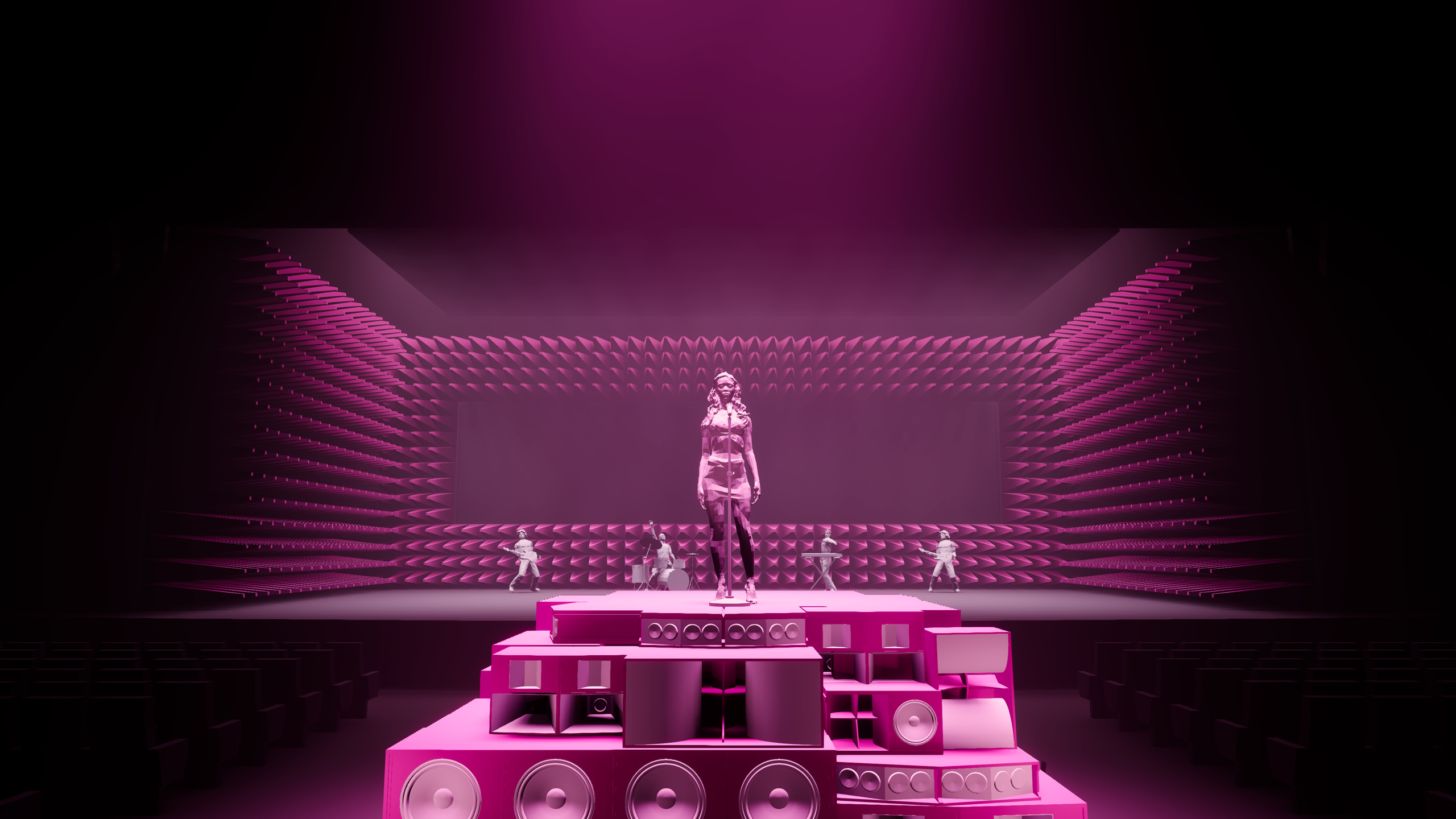 SOUNDPROOF STAGE. OOPS