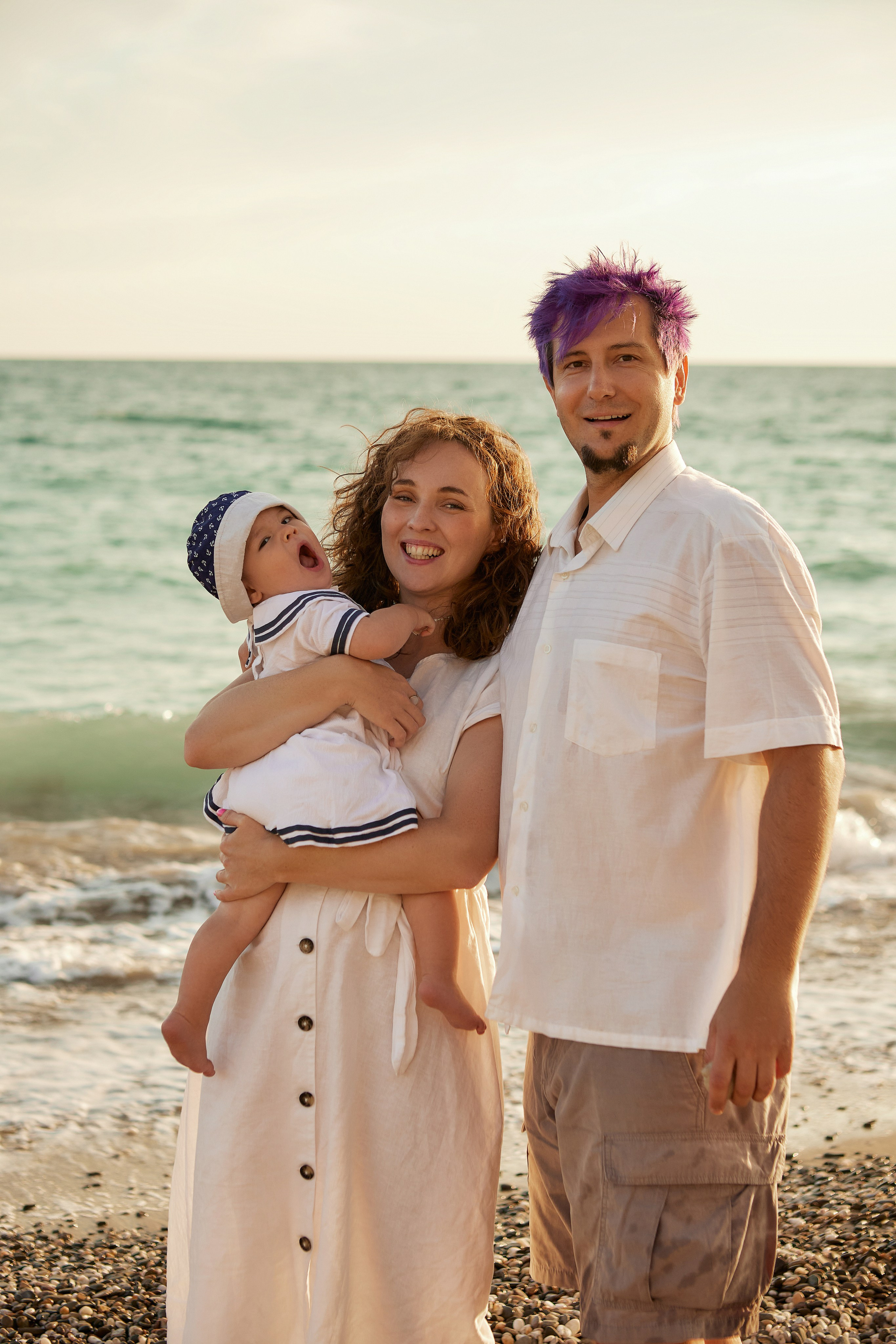 Семейная съемка у моря. Фотограф в Краснодаре и в Евпатории Дарья Белоущенко