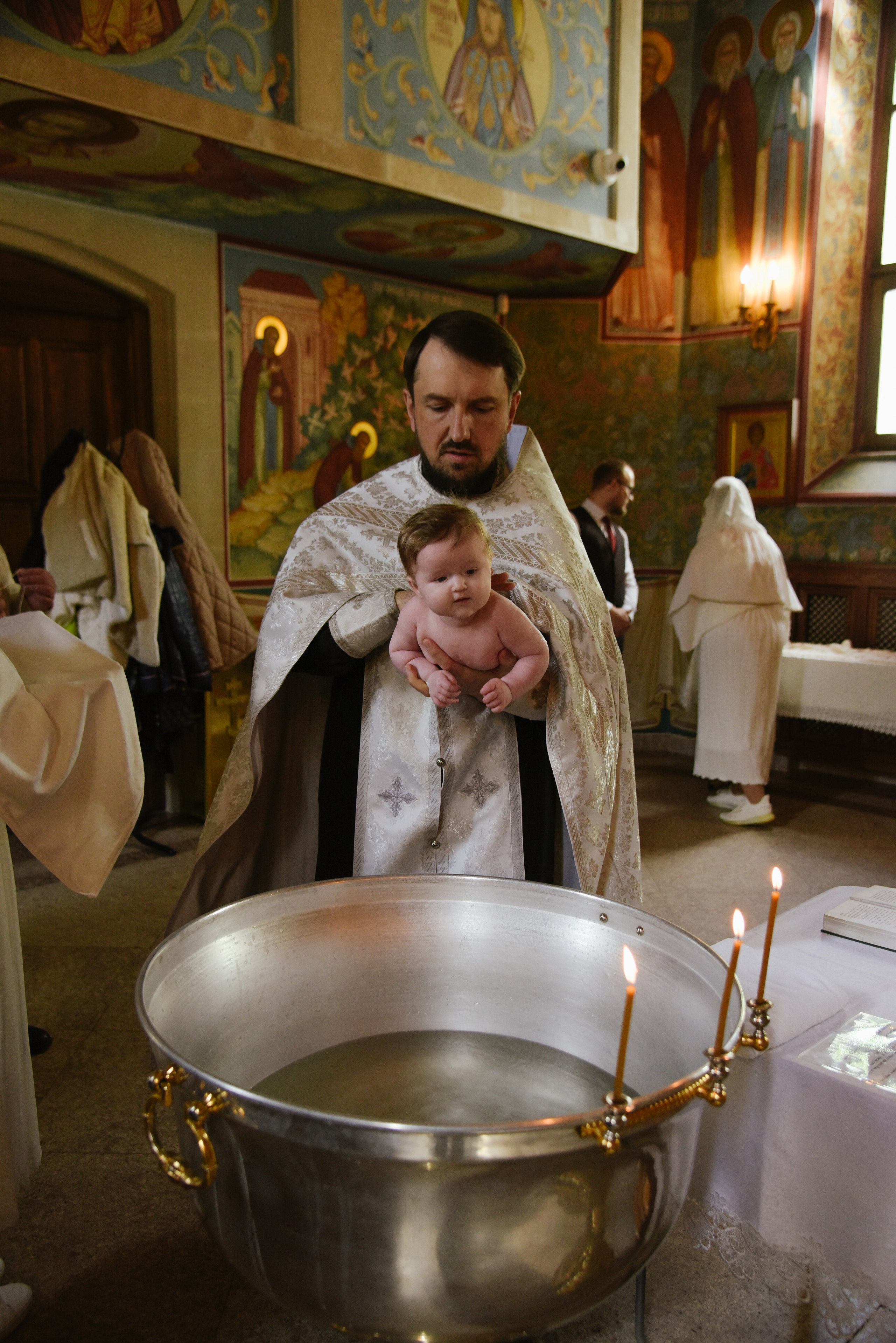 Таинство крещения Виктории. Фотограф Лола Волна, город Москва