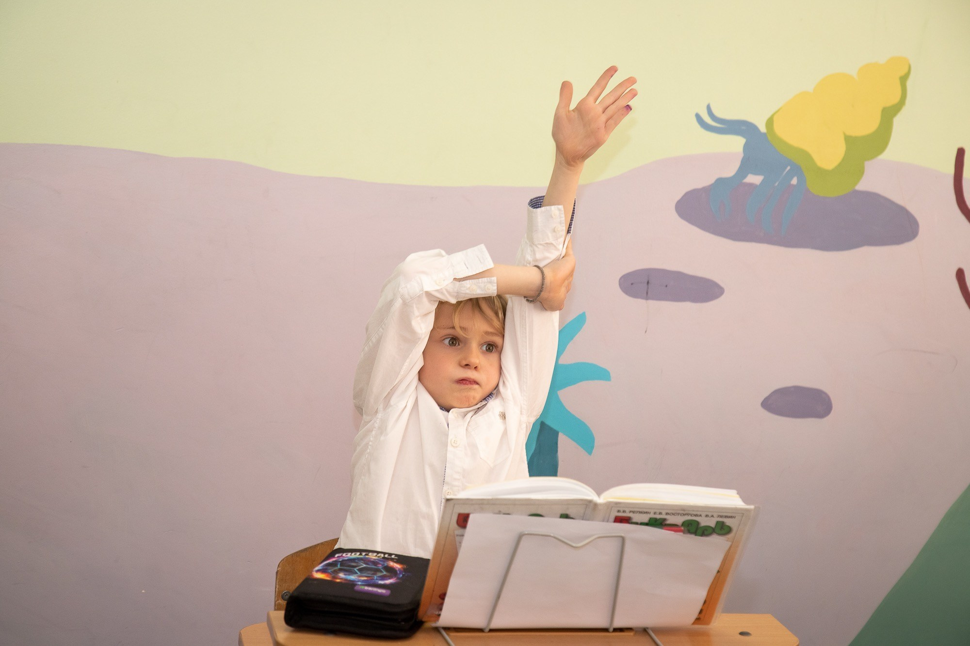 Учебные будни первоклассников. Фотограф во Владивостоке Анастасия Стробыкина