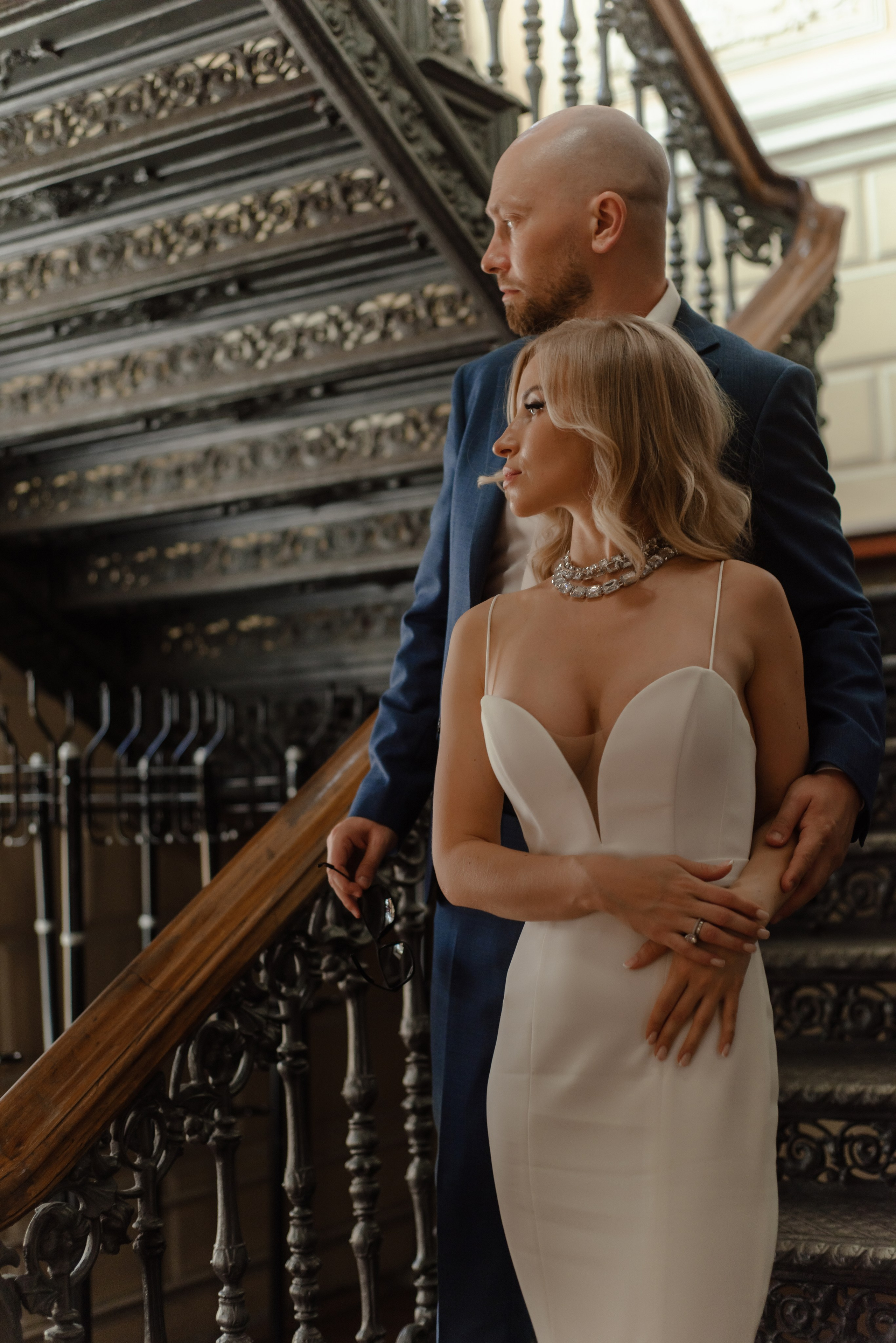 Свадьба в библиотеке Пушкина. Фотограф Диана Вальтер