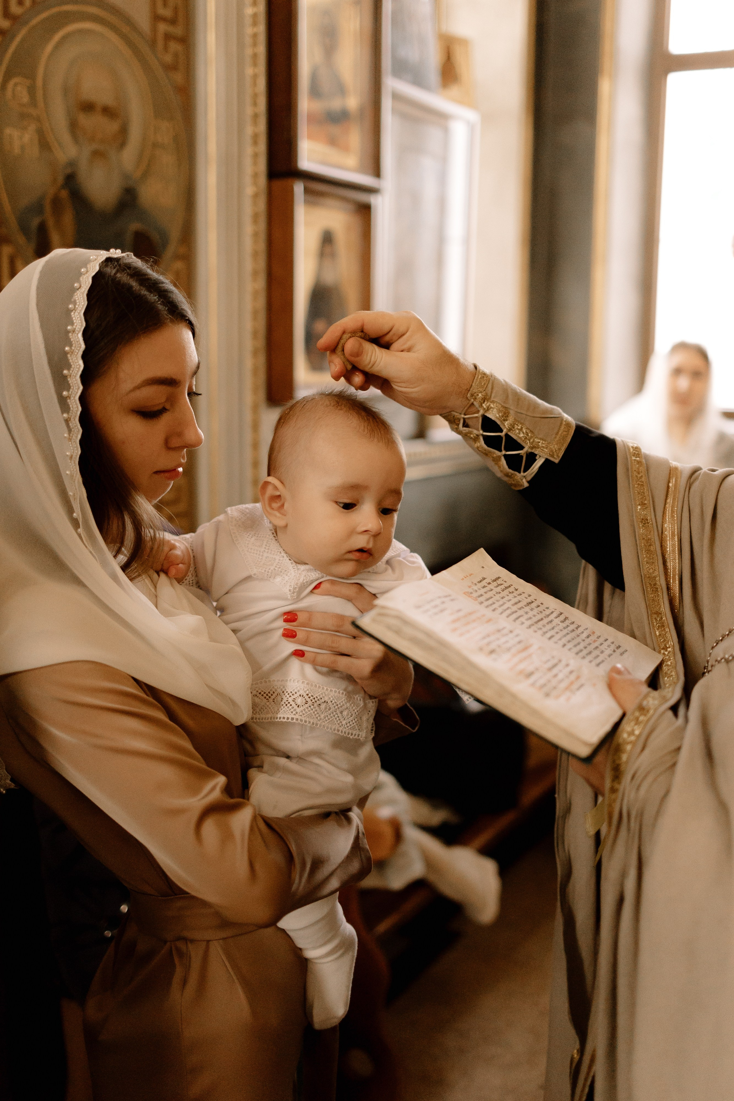 Крещение Тимура. Семейный фотограф в Краснодаре Храмова Анна