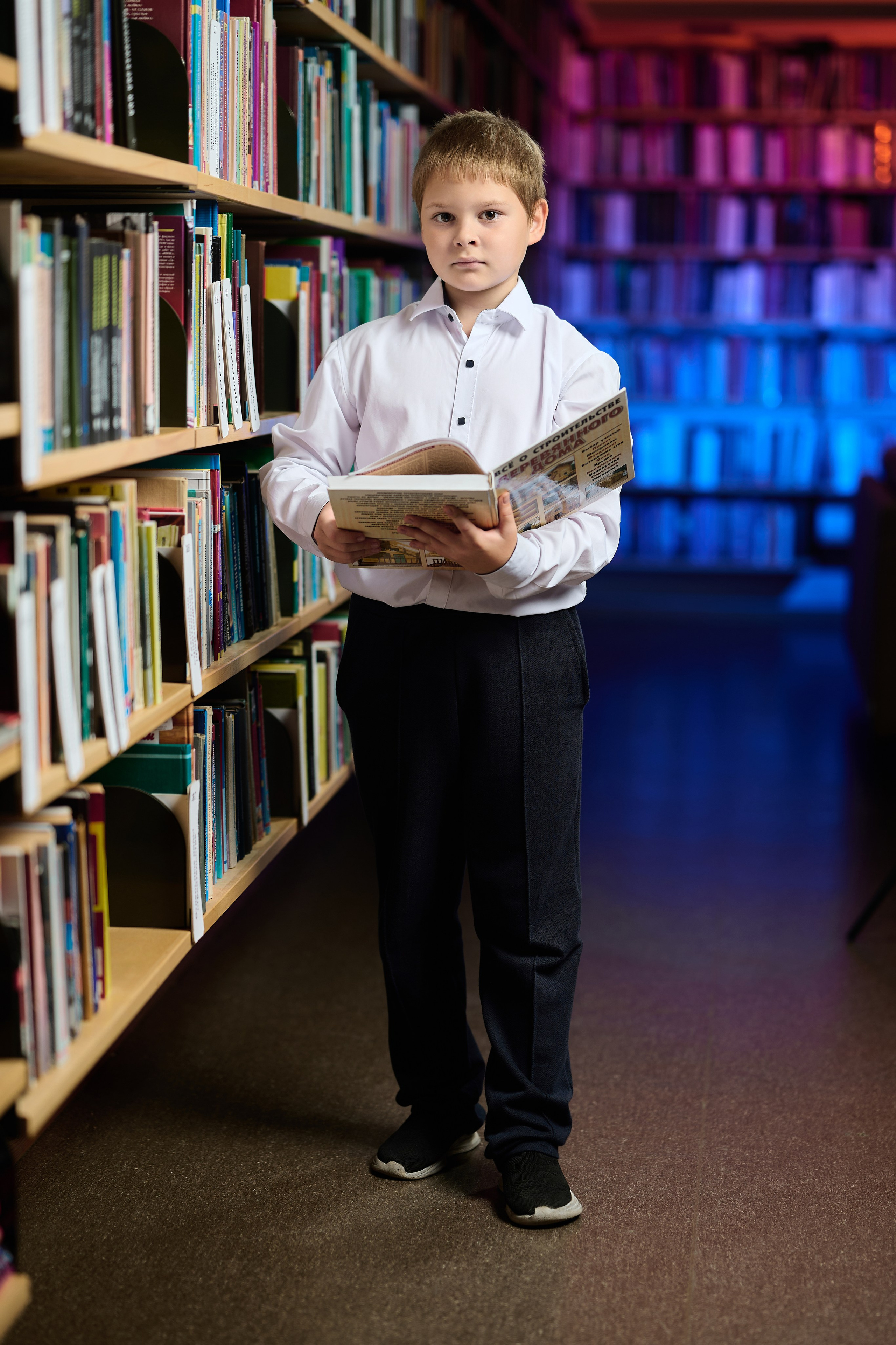 Съёмка в библиотеке. Выпускной альбом Выборг, Каменногорск, Светогорск, Санкт-Петербург