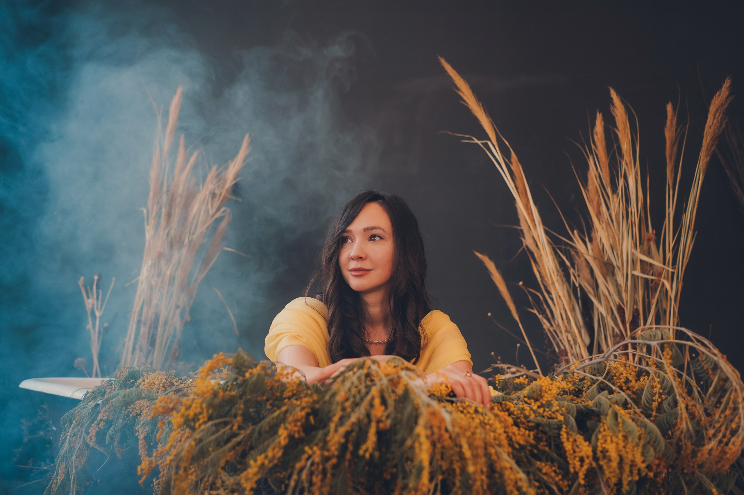 Виктория. Мимозы. Свадебный фотограф Копков Геннадий