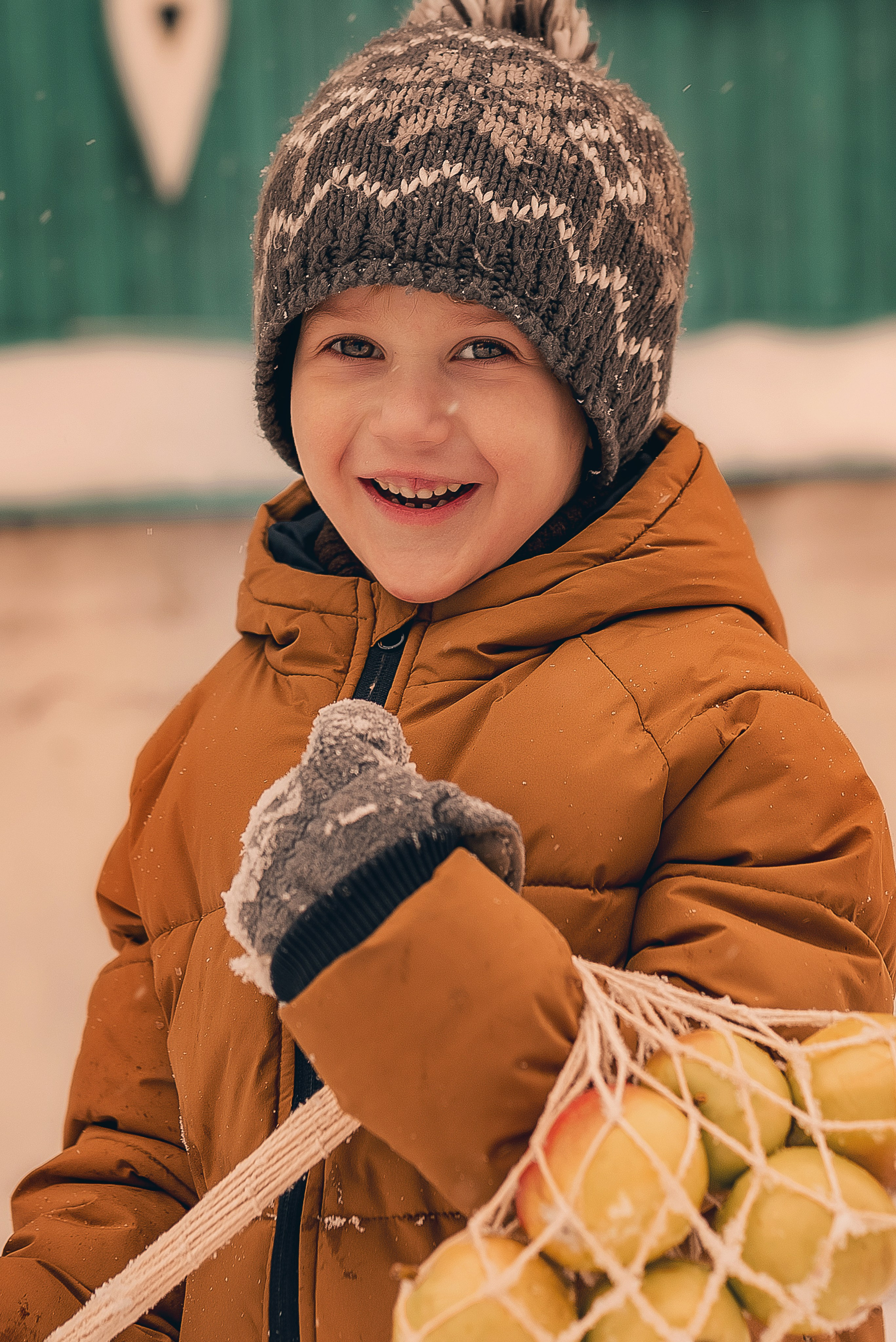 Зимняя прогулка. Семейный, детский фотограф в Воронеже Анна Никитина
