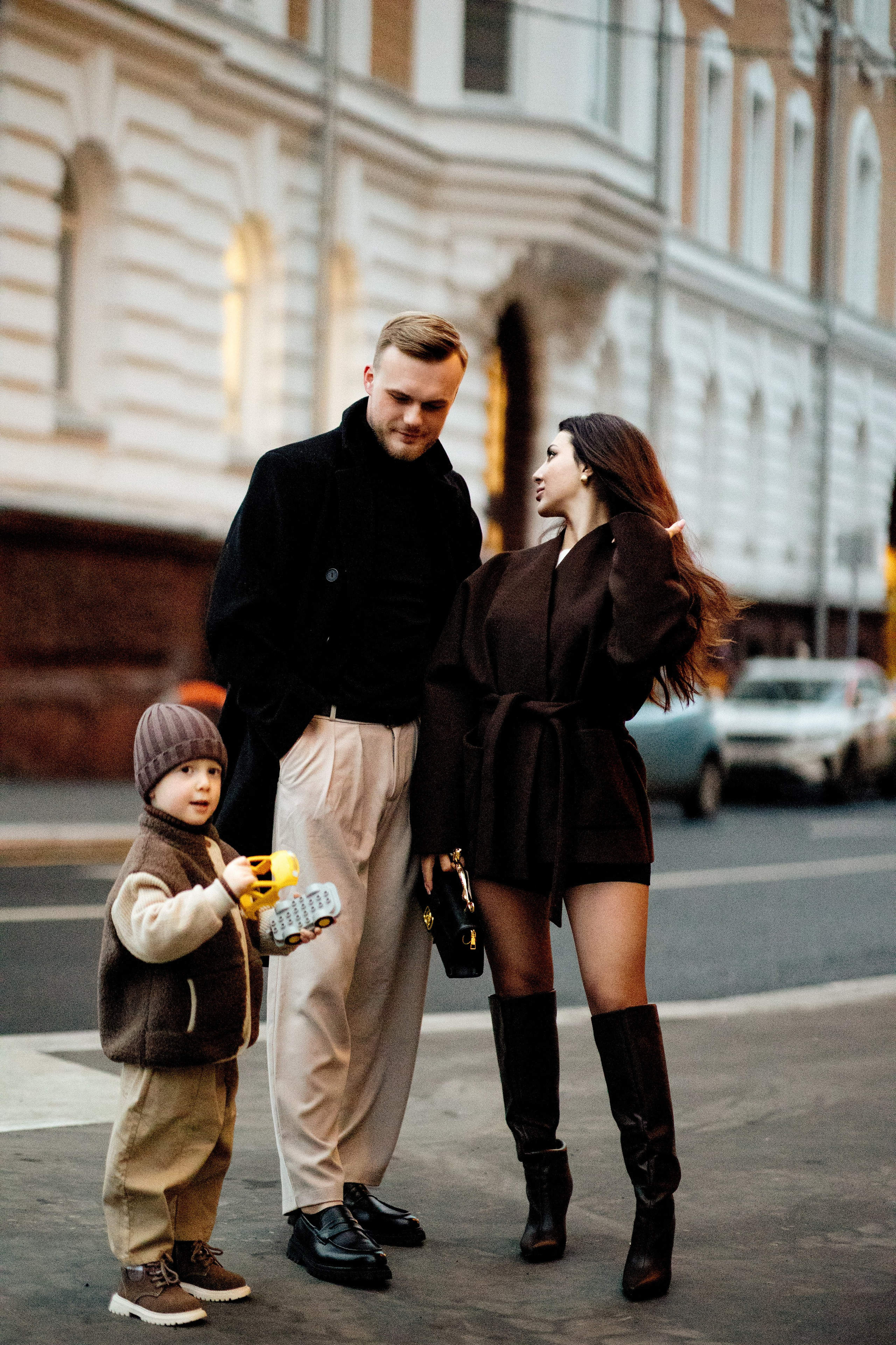 Аня с семьей. Фотограф Татьяна Хисметова