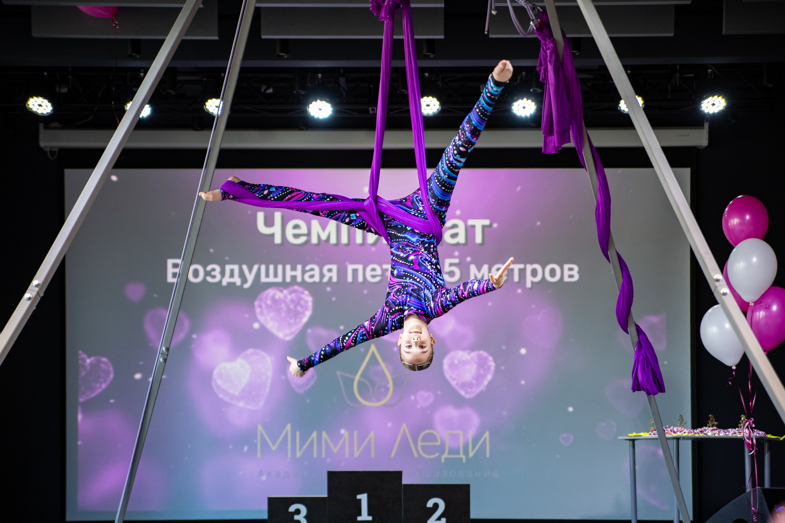 Чемпионат по воздушной гимнастике. Фотограф Шагалов Михаил