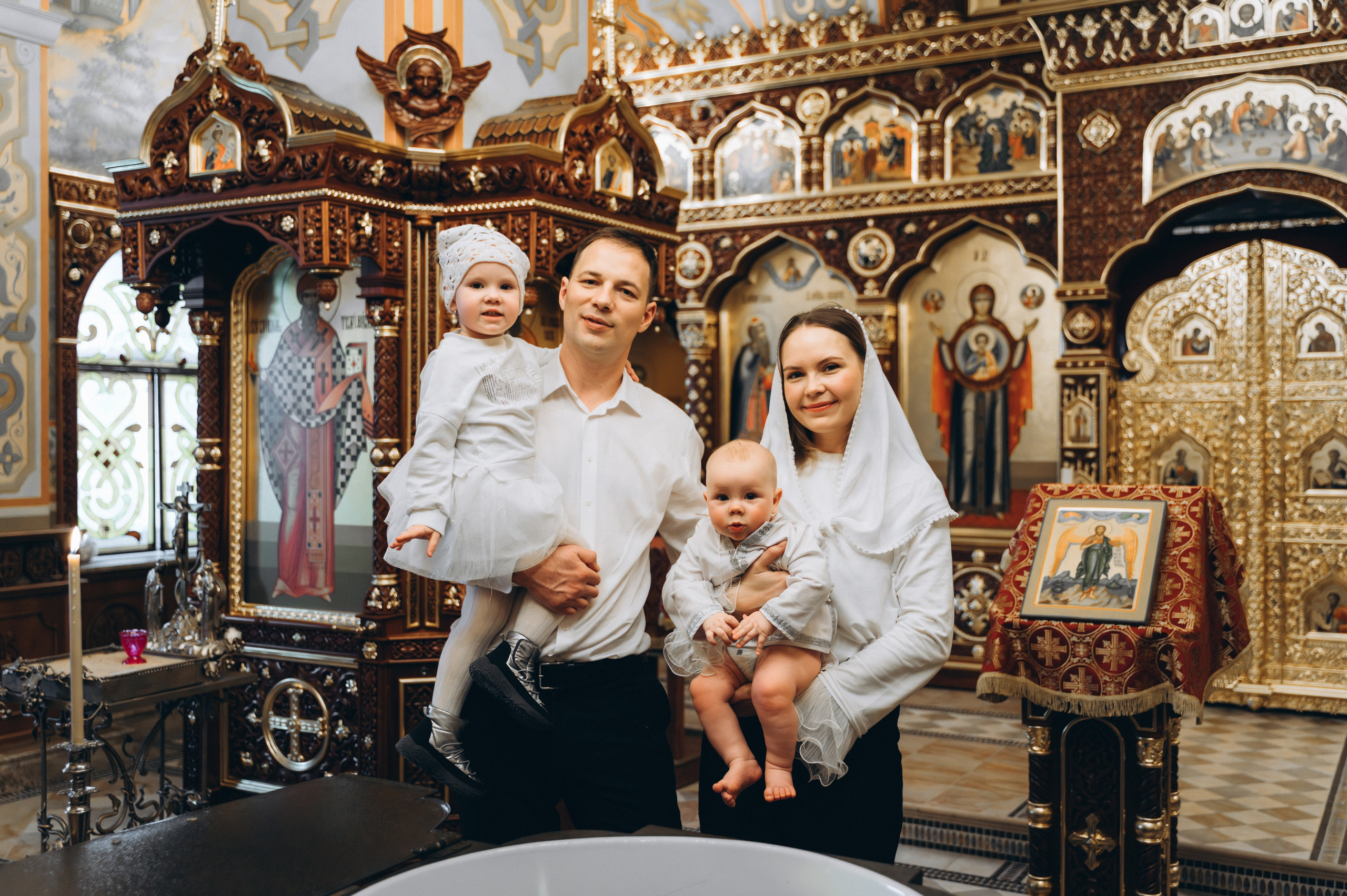 Крещение Фёдора (Храм Всех Святых) криптовый. Семейный фотограф в Минске Дарья Дреко