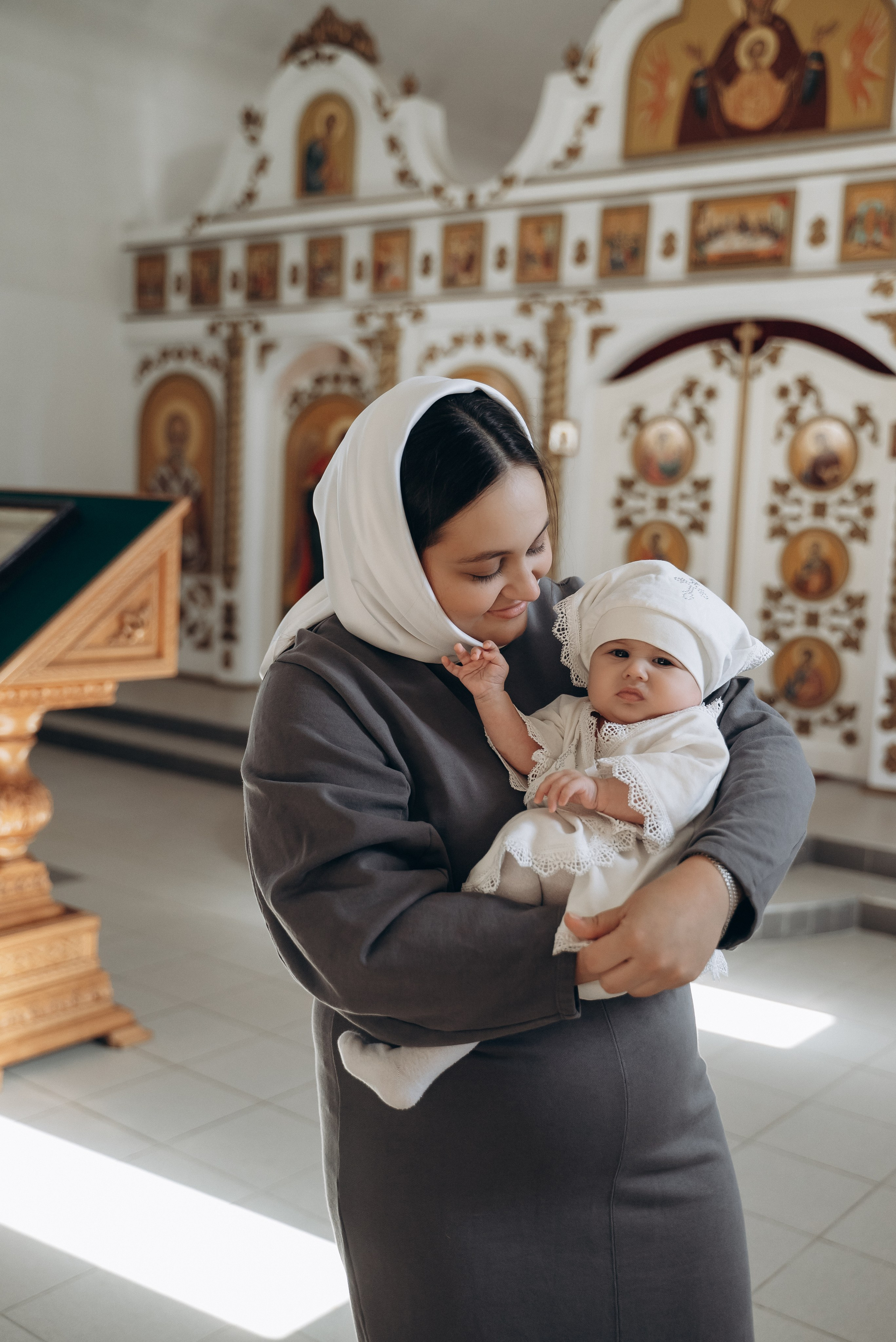 Крещение Радмилы. Семейный фотограф в Минске Дарья Дреко
