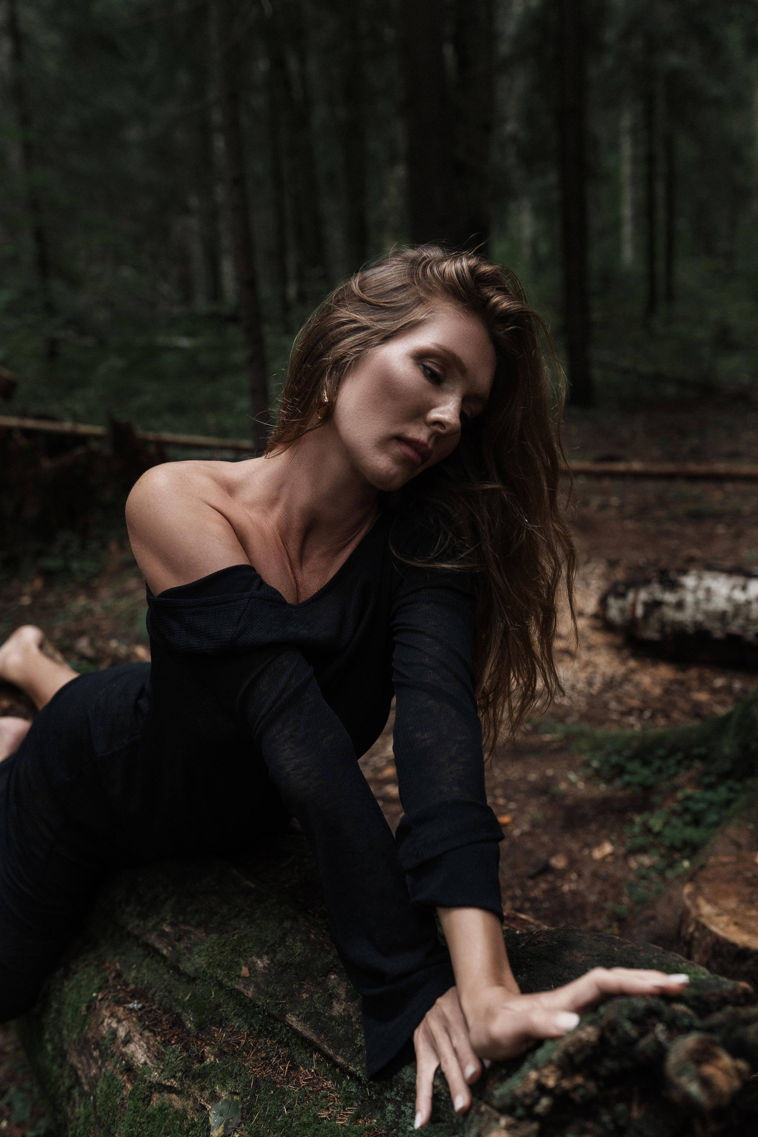 Портретная фотосессия в лесу | Фотограф СПб Дарья Мейкер. Дарья Мейкер • Фотограф в Санкт-Петербурге