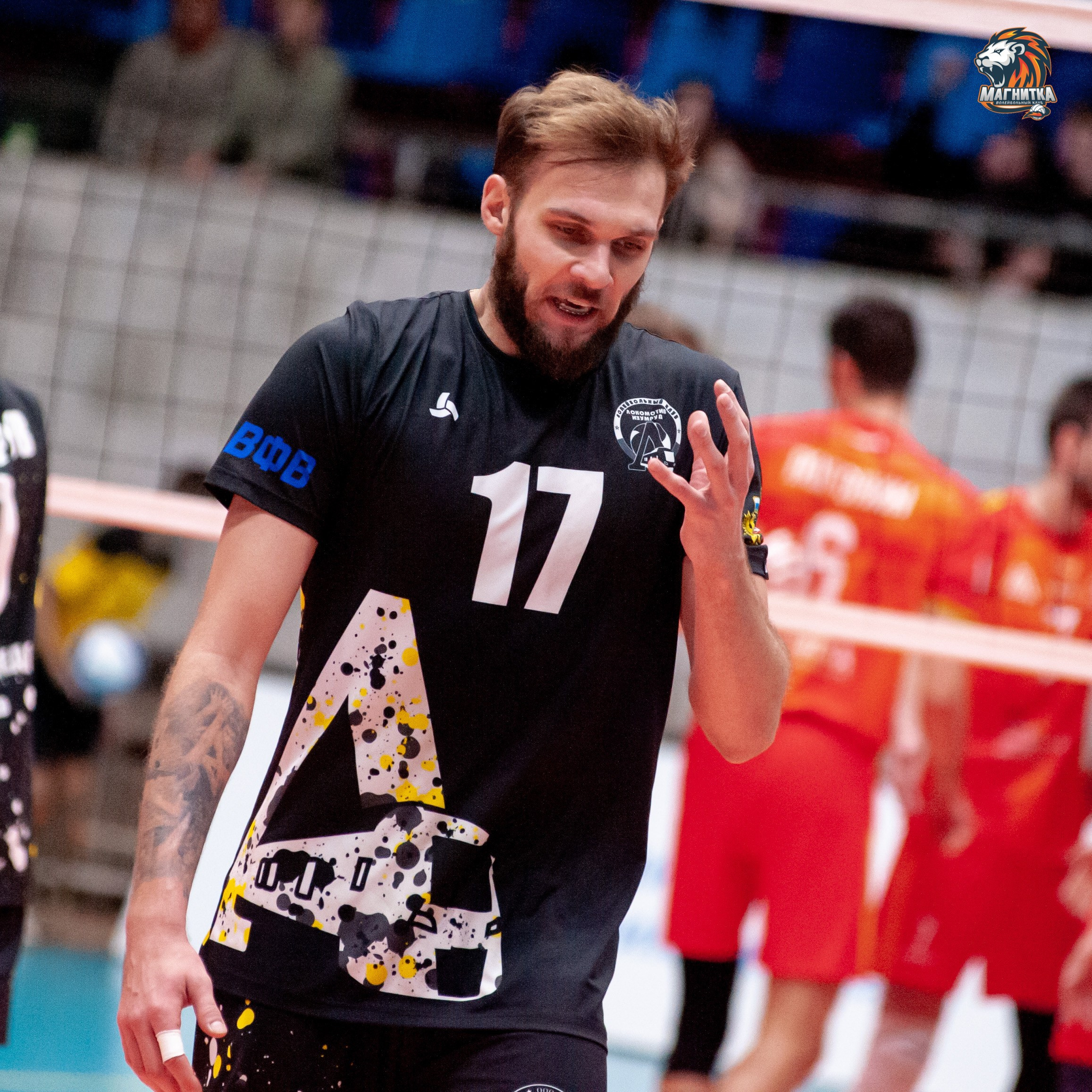 Чемпионат России по волейболу. Высшая лига А. Магнитка — Локомотив-Изумруд. Фотограф Магнитогорск Данил Семенов