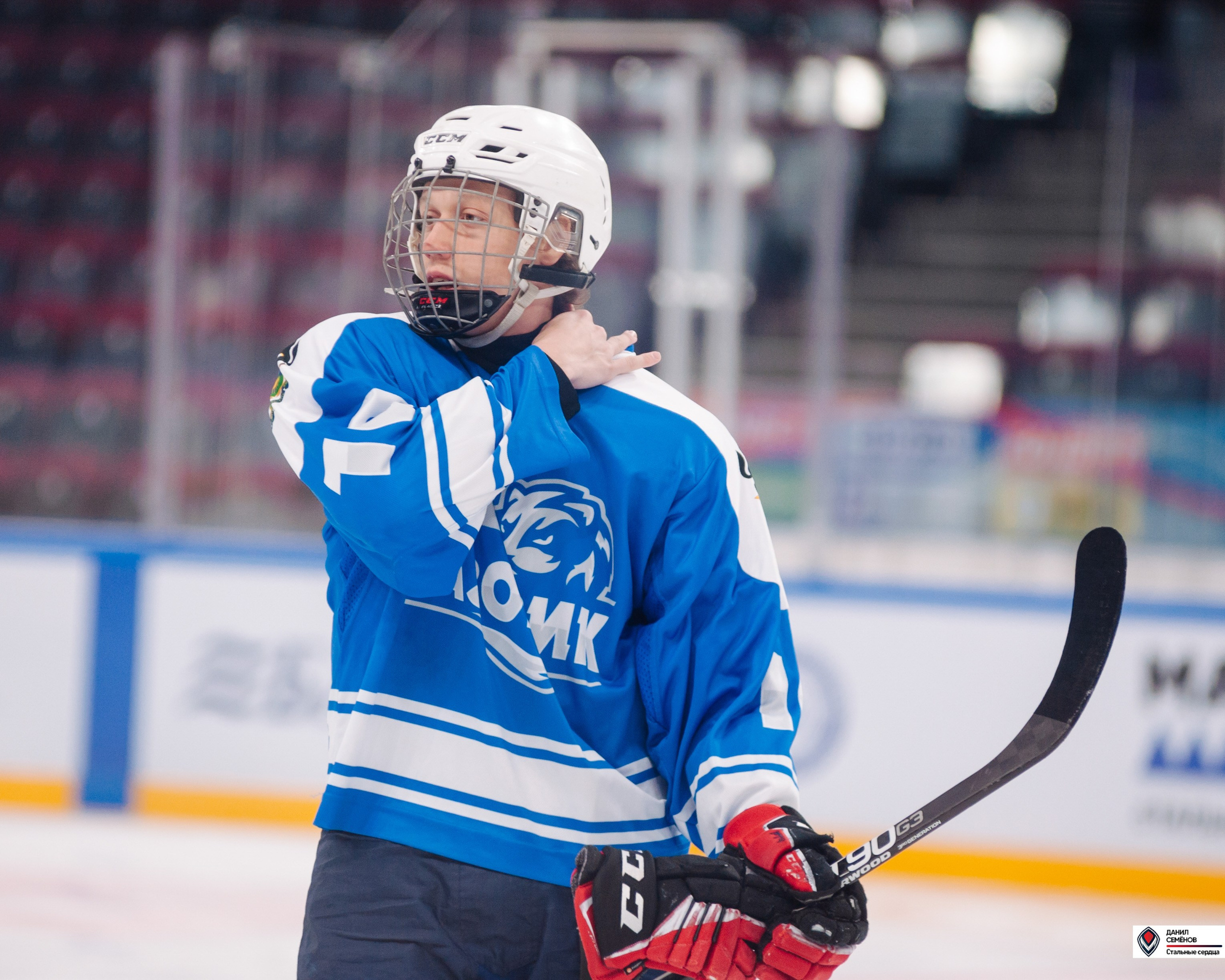 Чемпионат СХЛ. Стальные сердца — Газовик. Фотограф Магнитогорск Данил Семенов