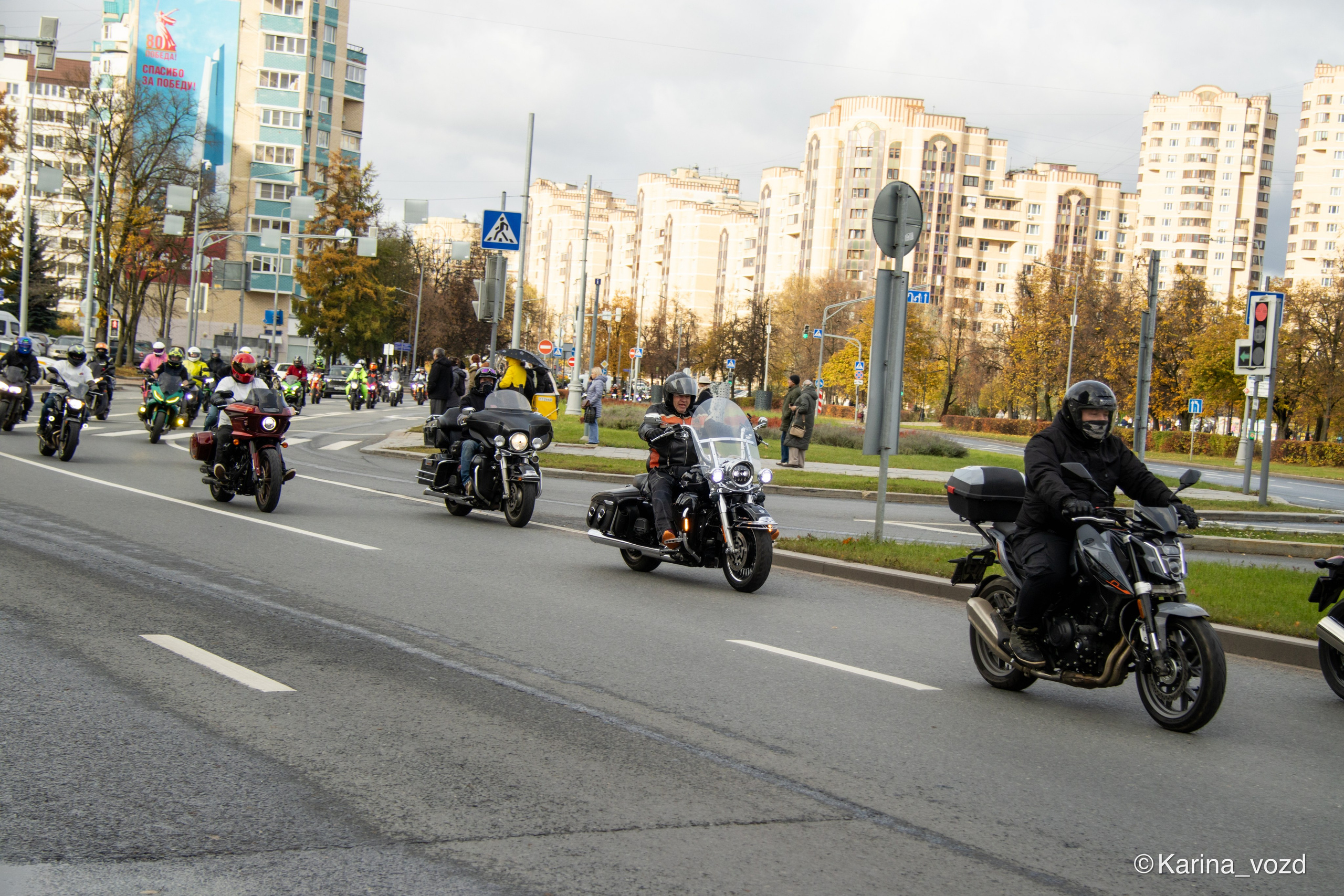 Закрытие мотосезона 2025 в Зеленограде. Репортажный фотограф в Москве и Зеленограде Karina-vozd