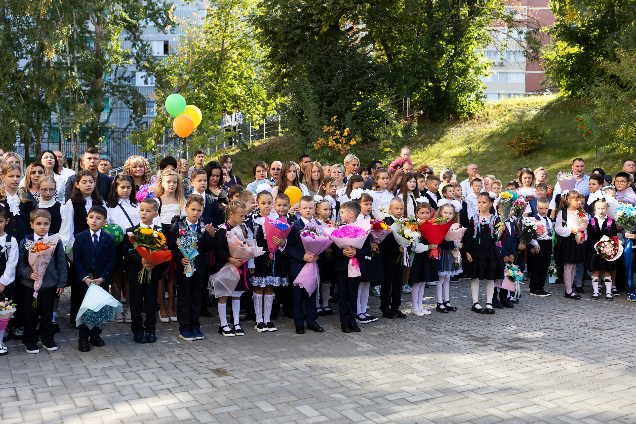 Линейка 1 сентября. Профессиональный Фотограф в Москве Андрей Славнов