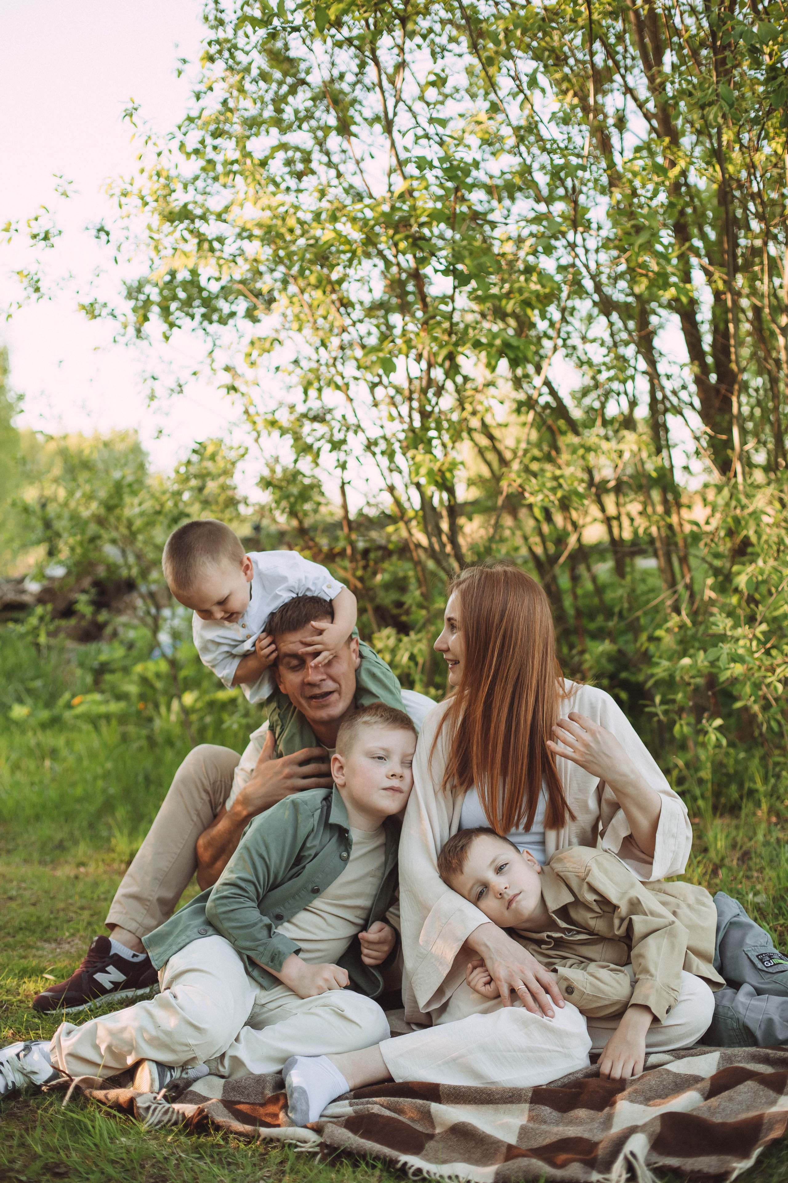 Наталья с семьей. Семейный и женский фотограф в Москве/Твери. Меня зовут Яна Гош