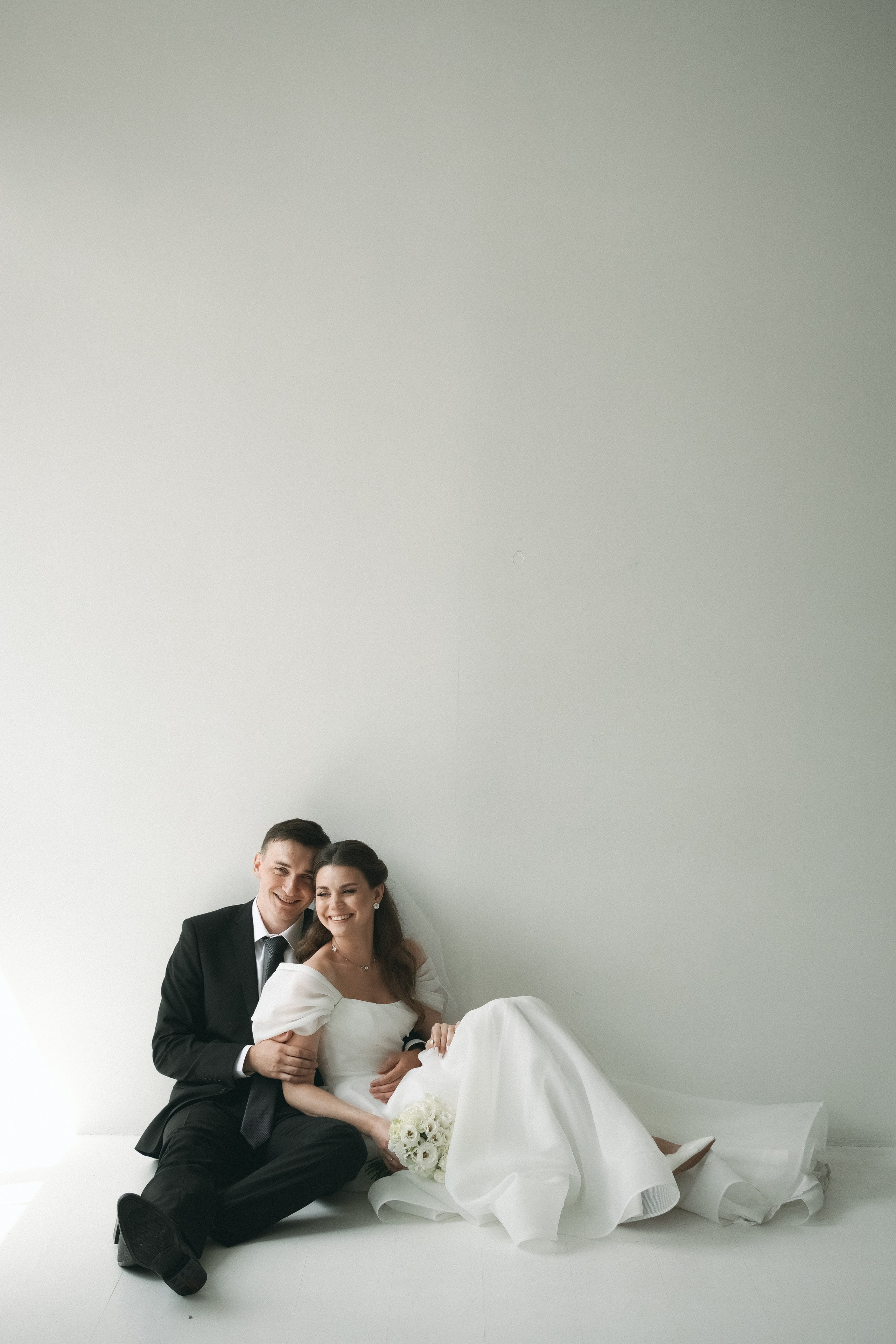 Свадебная история в студии. Свадебный и семейный фотограф Афанасьева Анна в Кисловодске