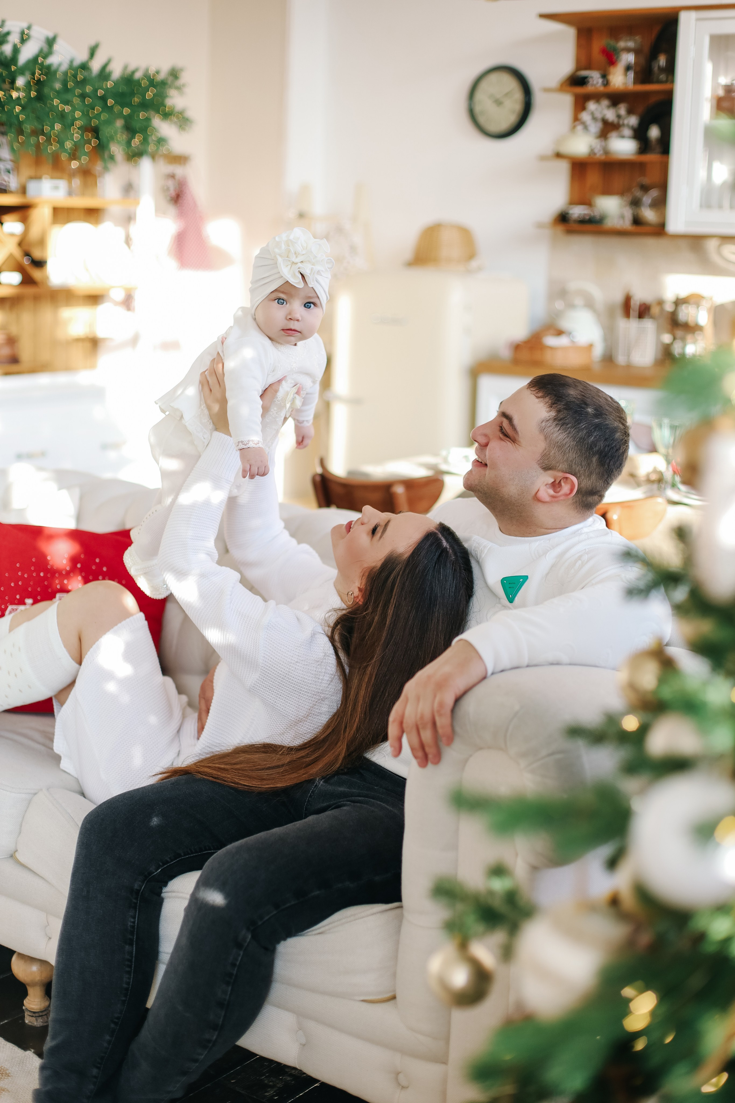 Новогодняя семейная фотосессия. Семейный и свадебный фотограф в Пензе Валерия Филюкова