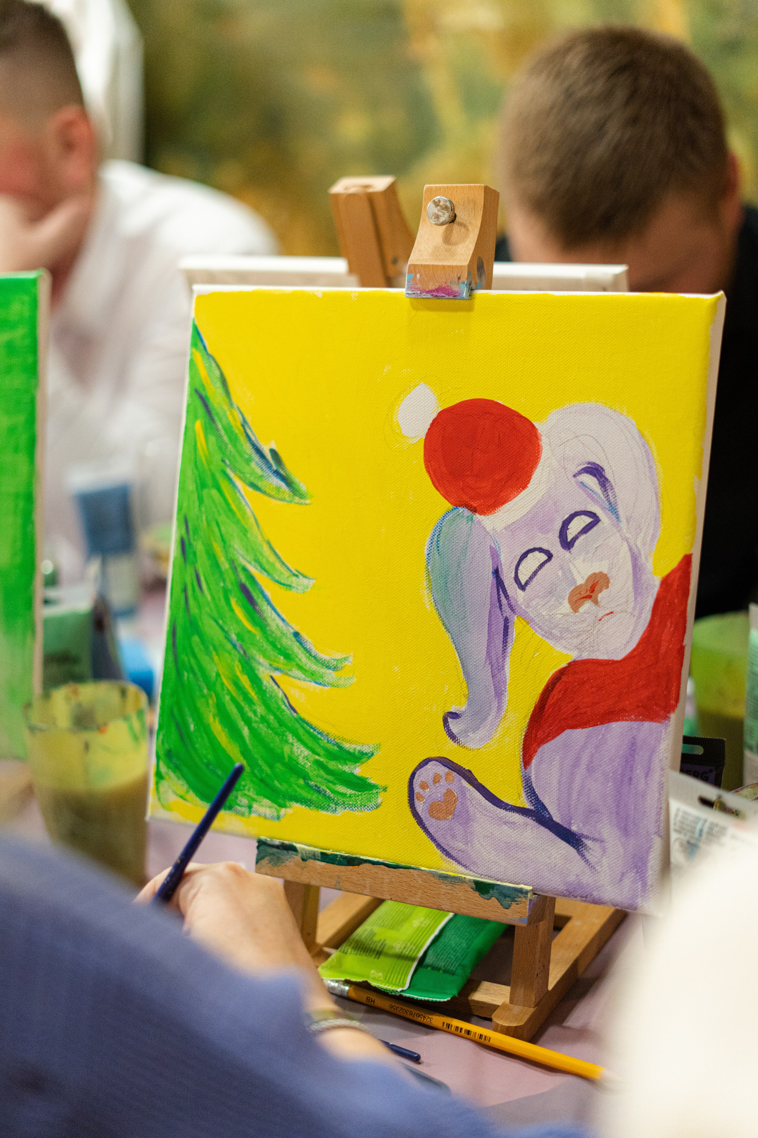 Корпоратив Teach Me Art 2. Портретный фотограф в Москве и Санкт-Петербурге Арина Чех