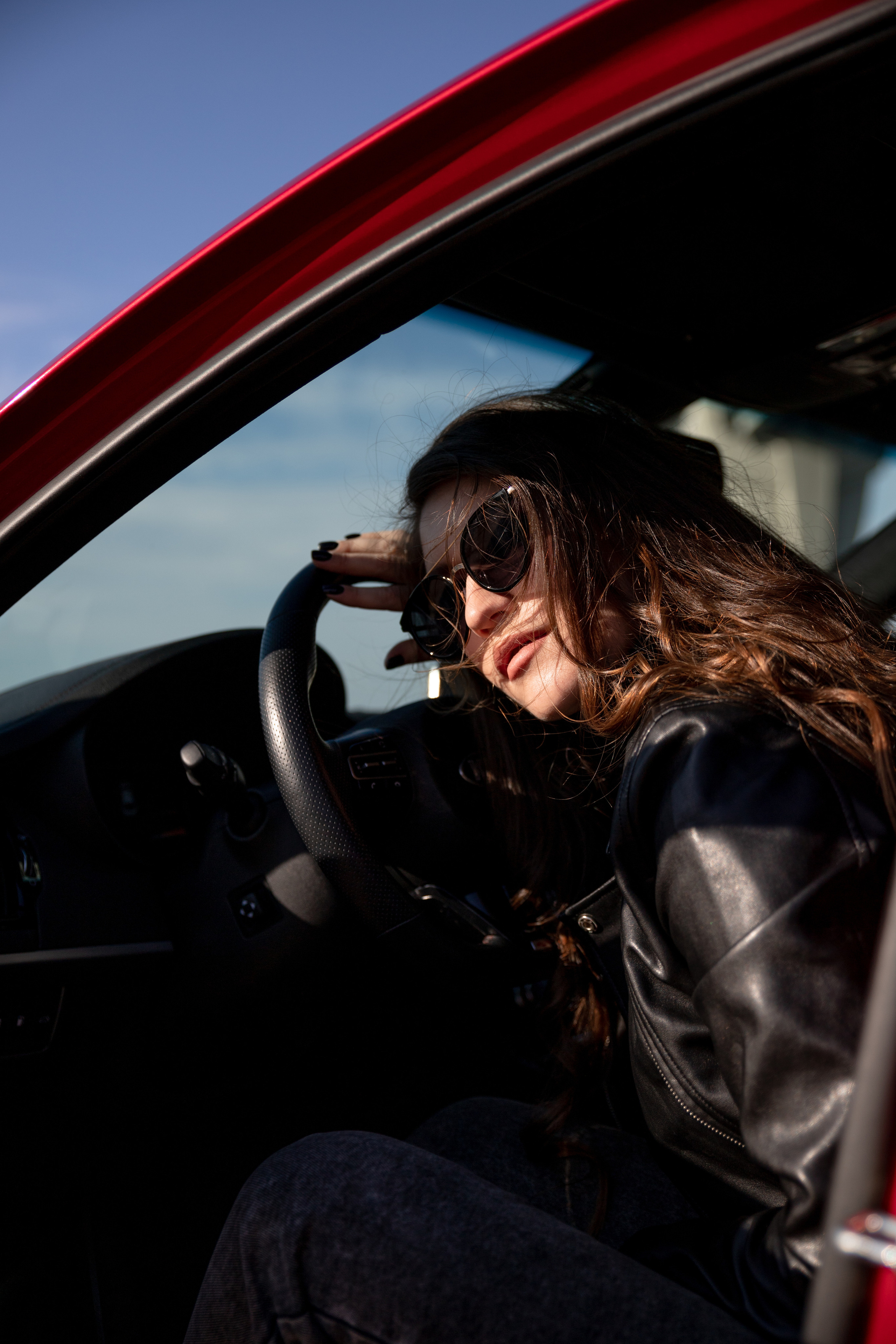 История с красной машиной. Катерина Растокина фотограф в Санкт-Петербурге