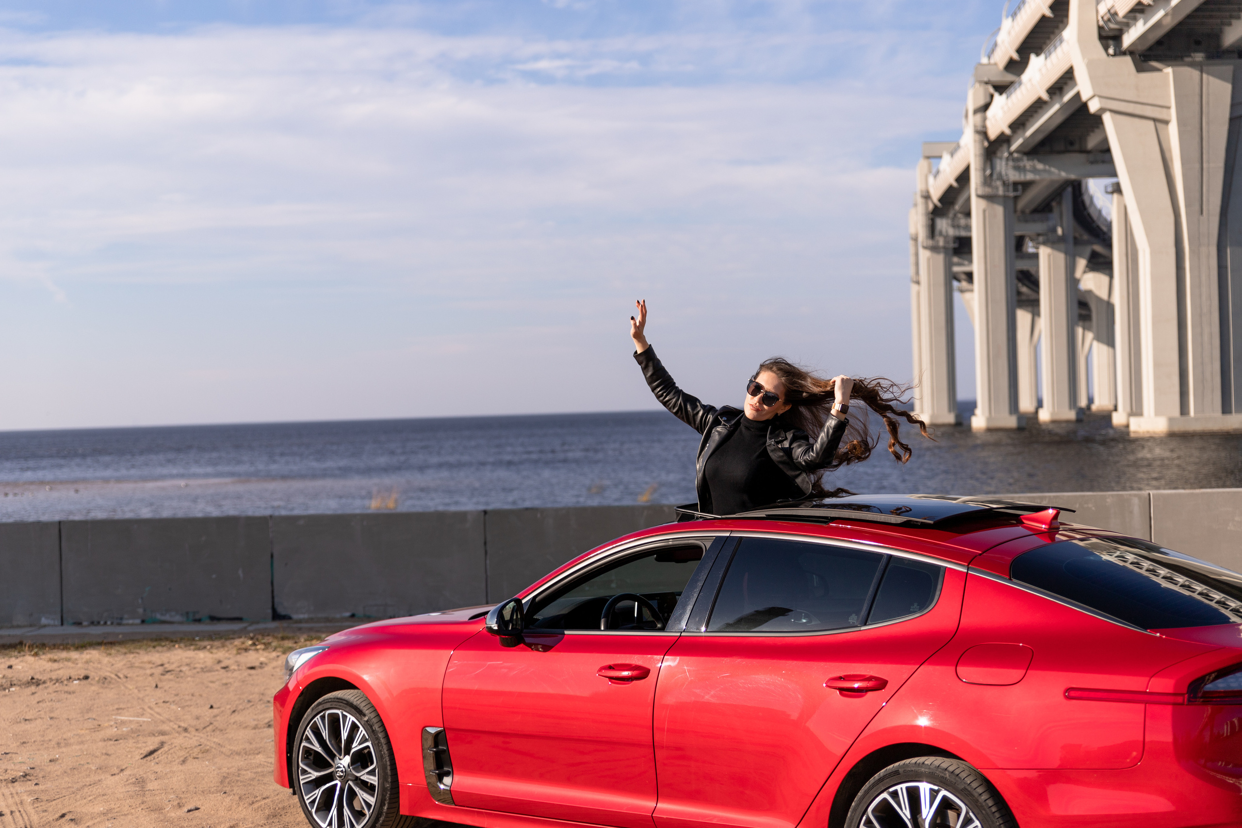 История с красной машиной. Катерина Растокина фотограф в Санкт-Петербурге