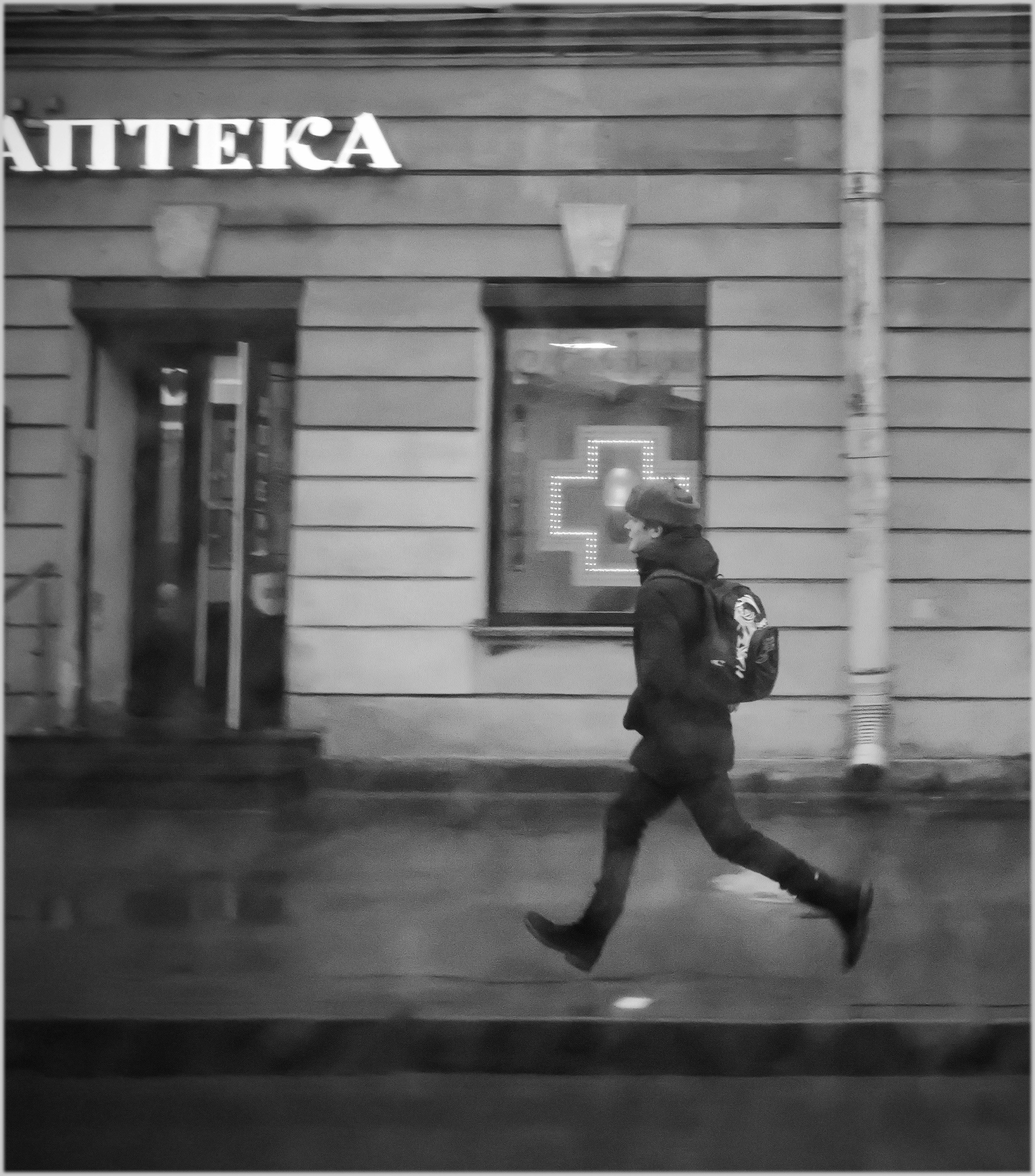 Санкт-Петербург из окна трамвая. Вадим Шейдин