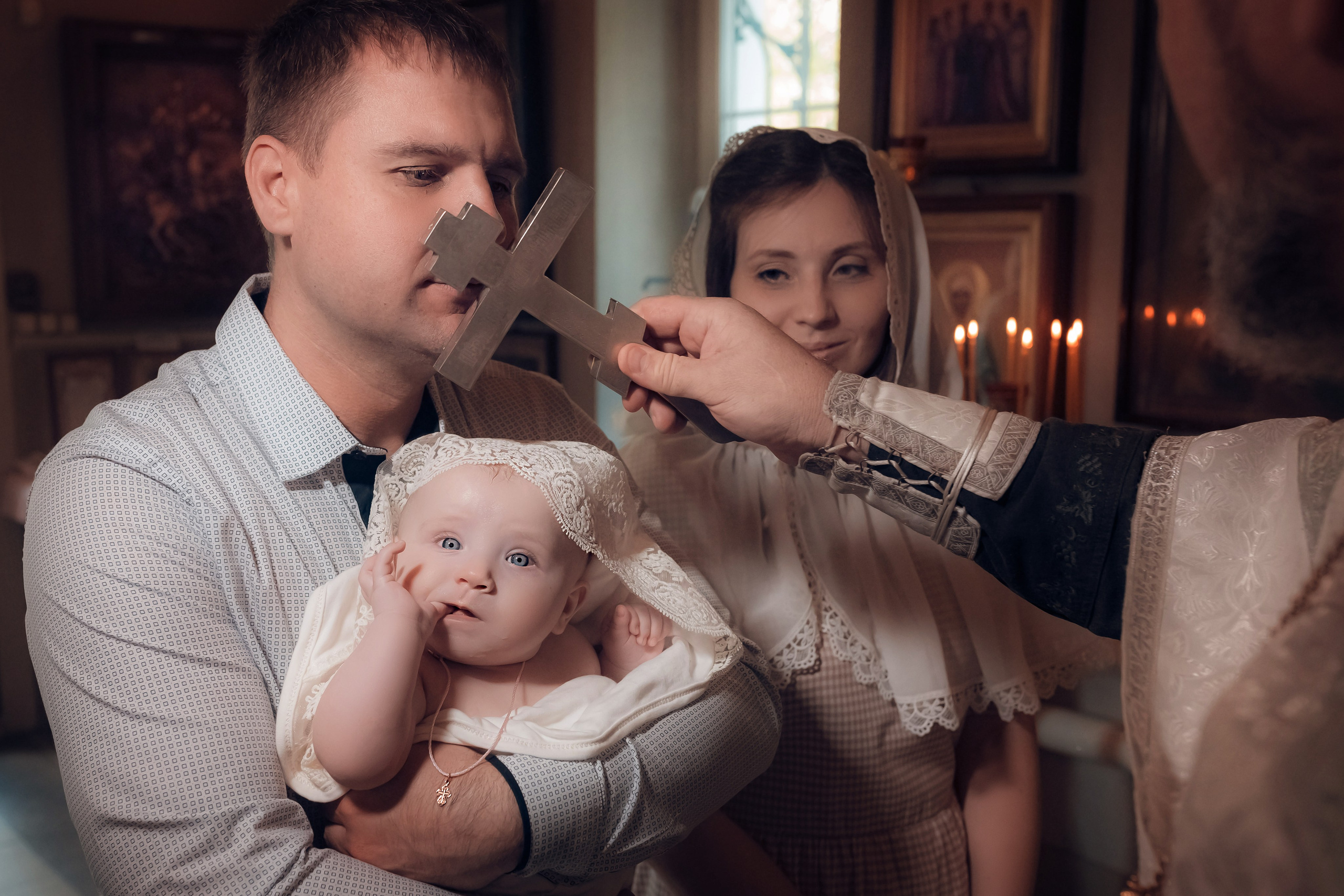 Таинство Крещения Василисы. Съемка Таинств Крещения Венчания, детские и семейные съемки в Пензе