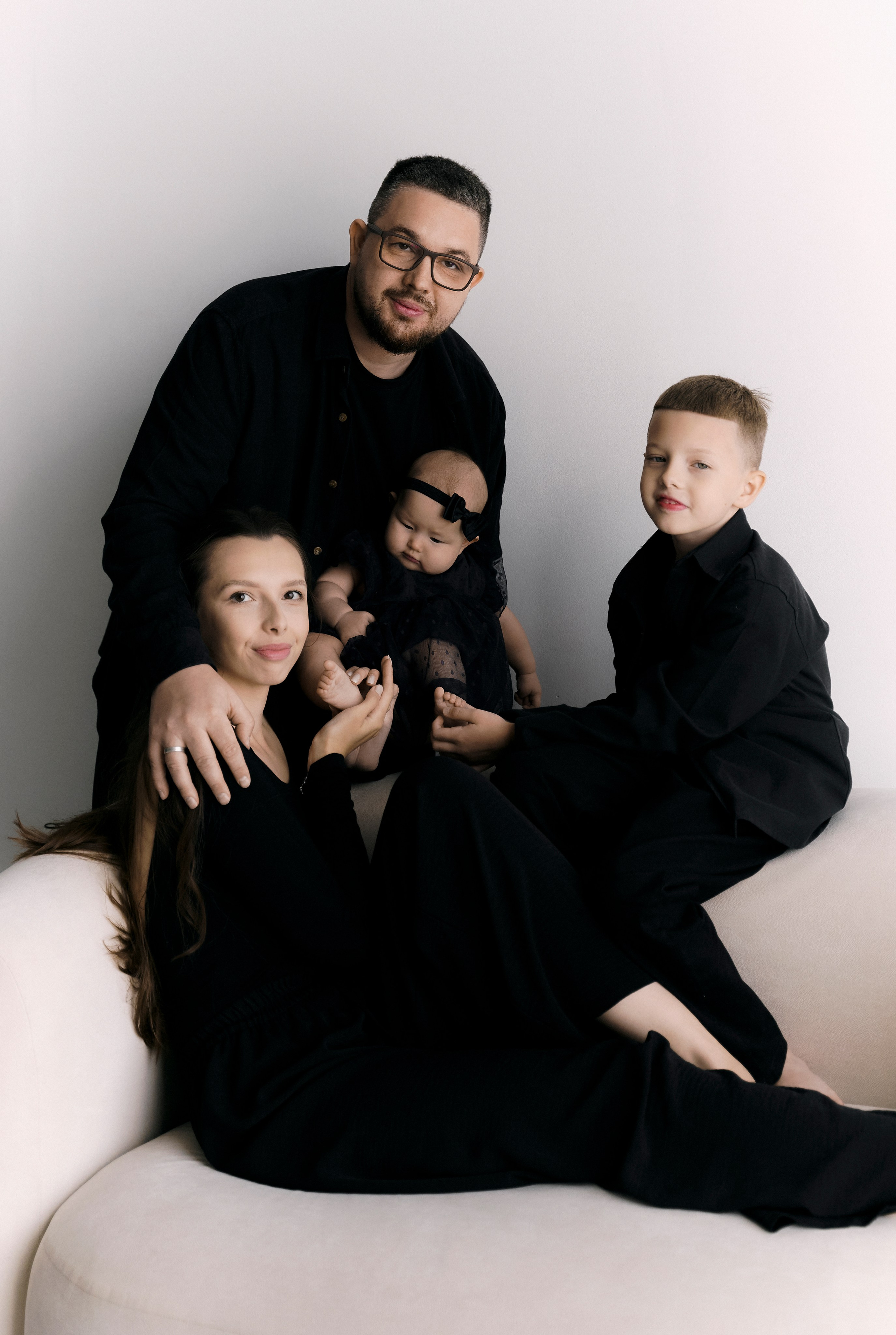 Лиза и ее семья. Фотограф Регина С