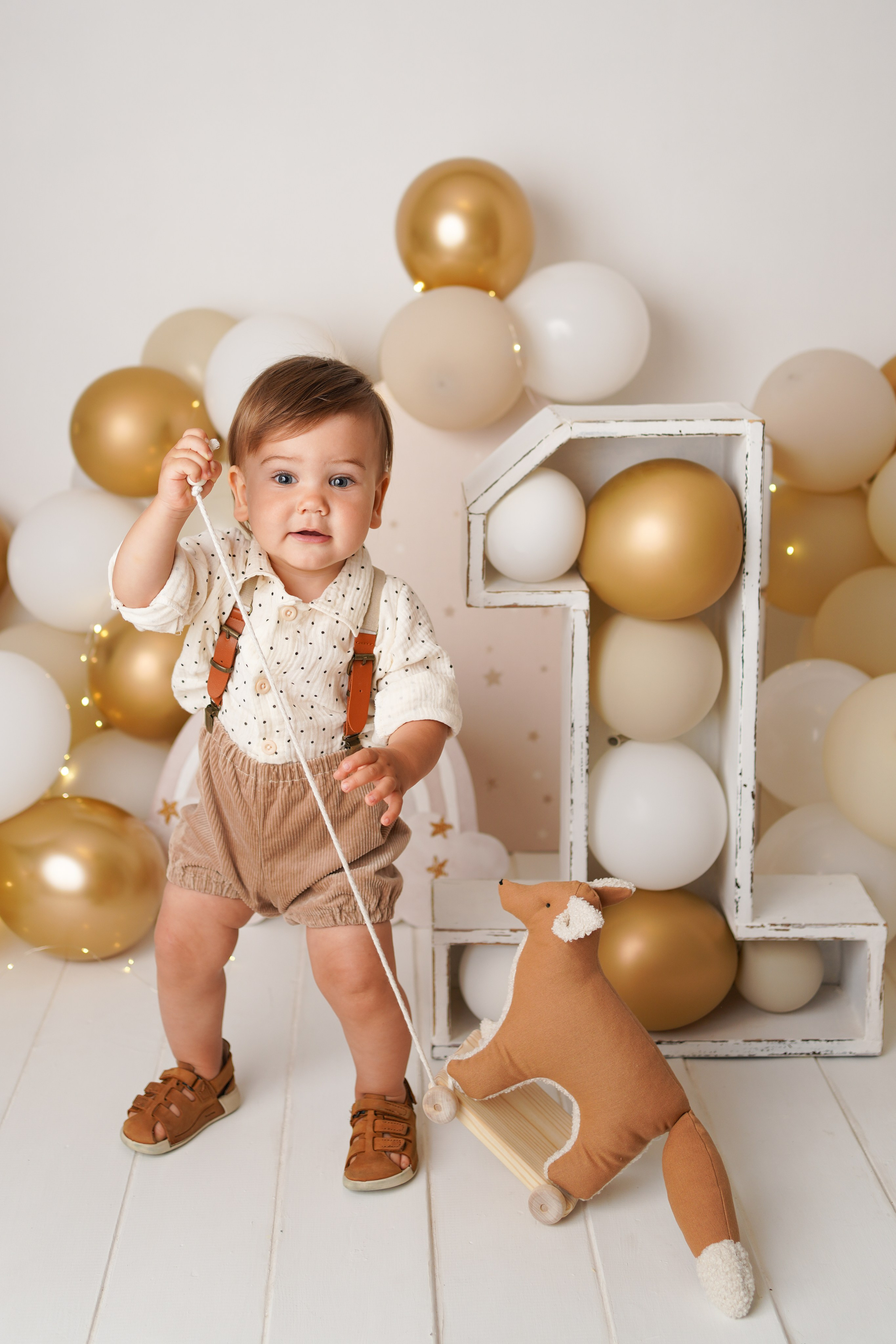 Детская фотосессия Первый годик Дамира. Детский фотограф и фотограф новорожденных в Калининград Оксана Иваний