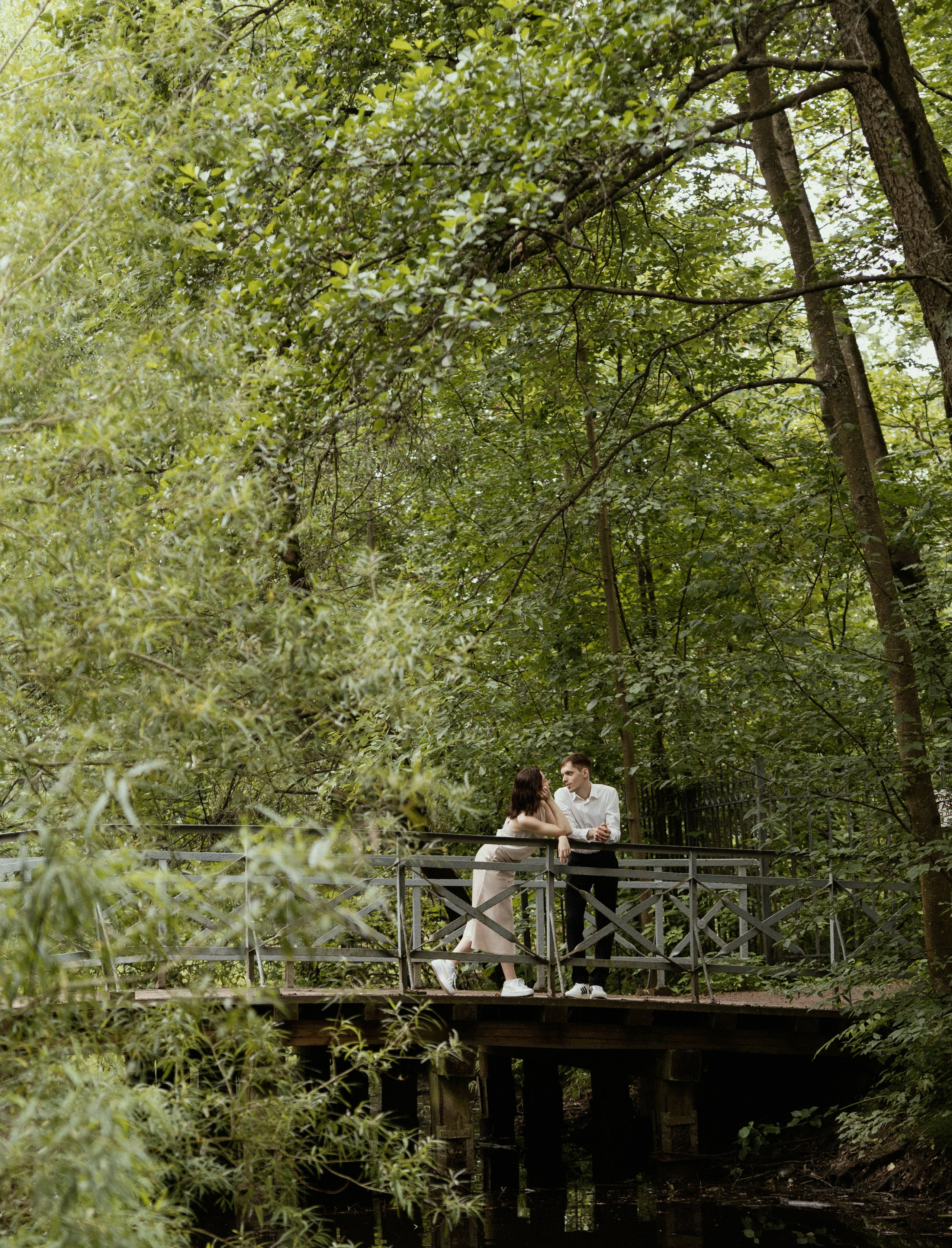 Фотосессия лавстори в парке