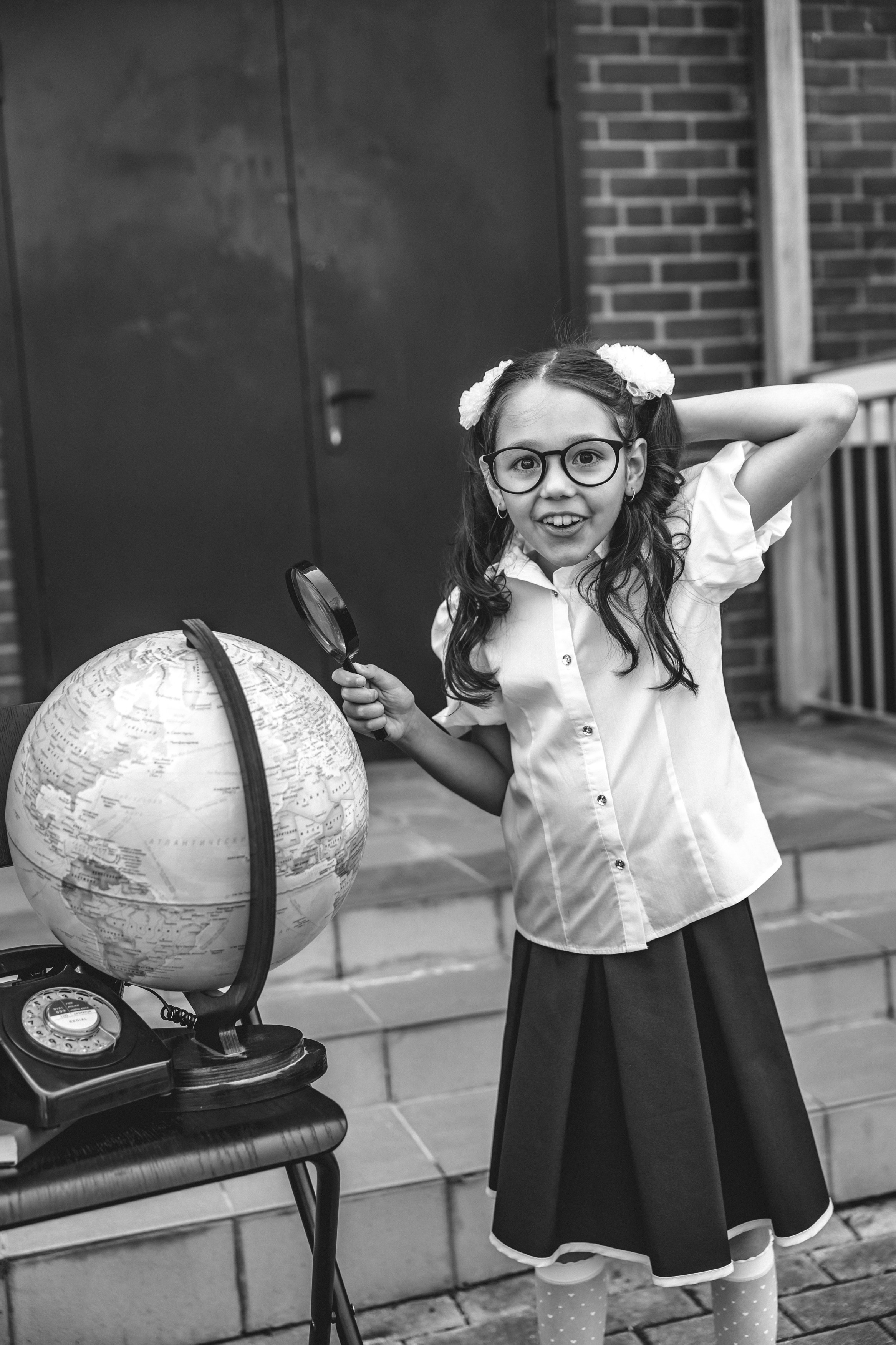 Фотозона на улице начальный класс. Фотограф со студией в Долгопрудном — Ольга Рагулина