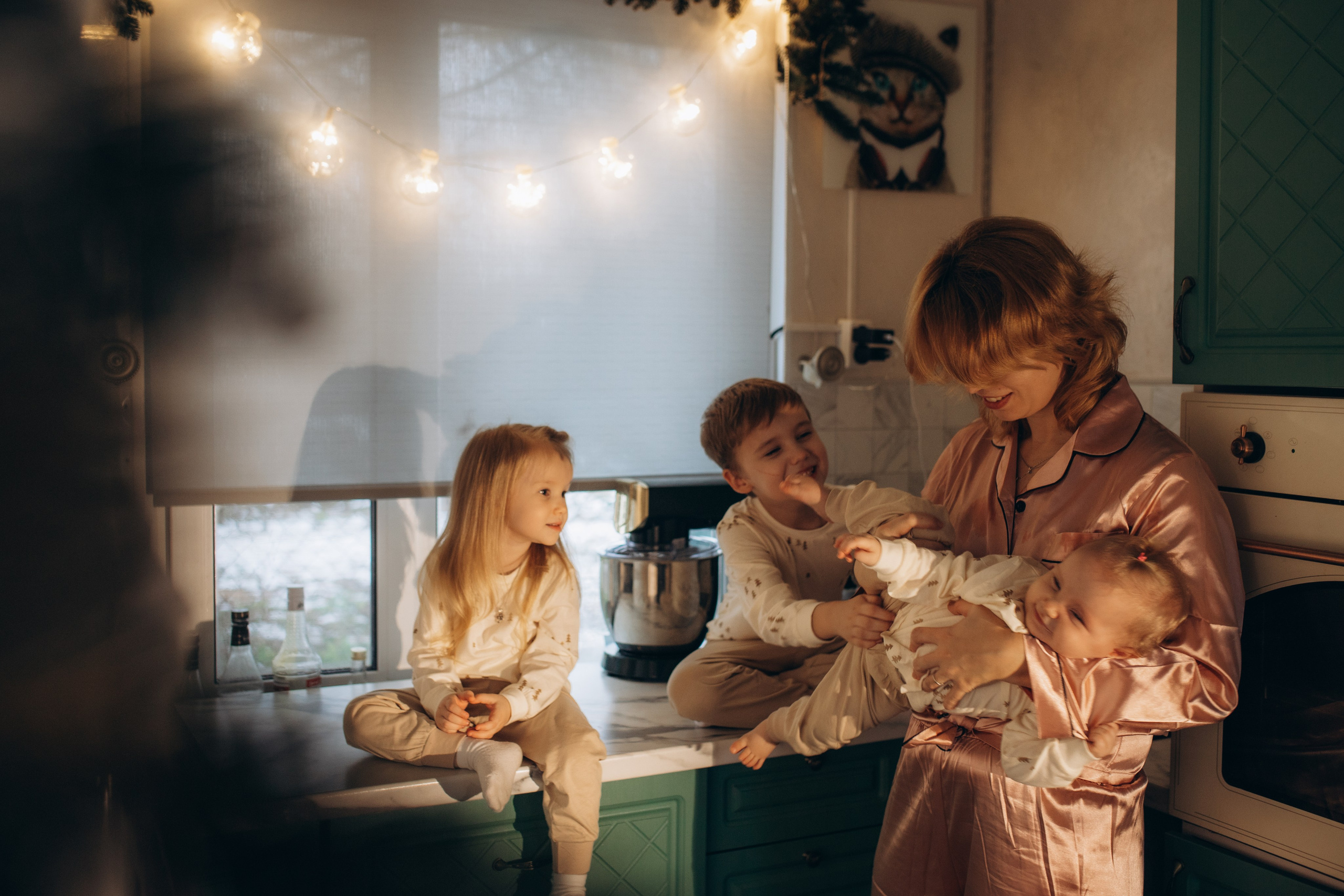 Николина и малыши. Семейный и домашний фотограф в Москве и МО Королева Валерия