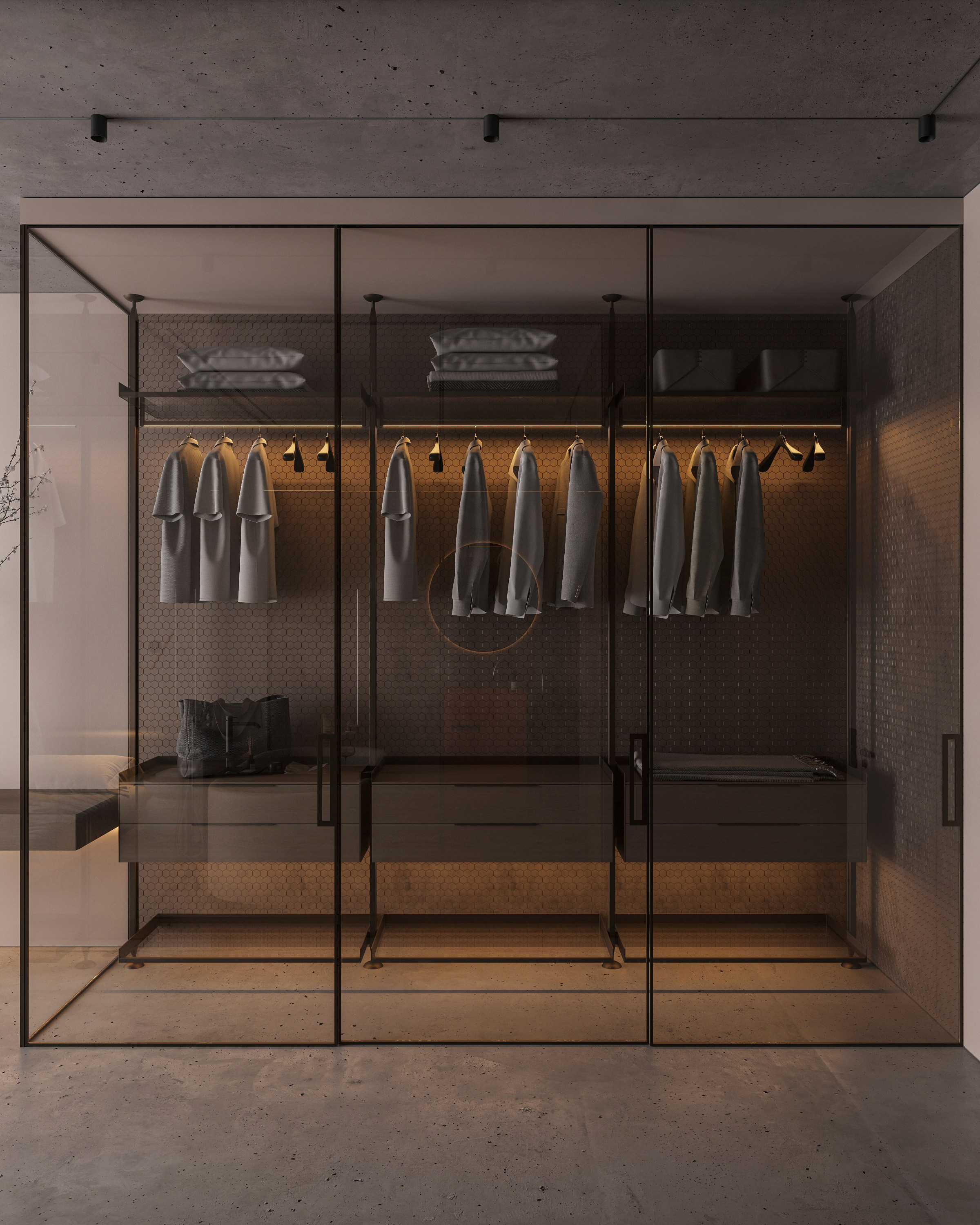 LUXURIOUS SIMPLICITY | BEIGE CONCEPT. Interior Visualization by Valerie Stetyukevich