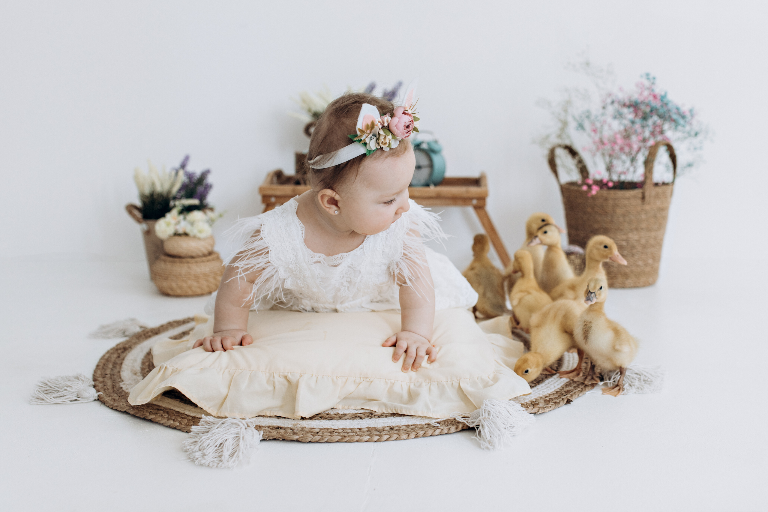 Пасхальный фотодень для Кирочки. Фотограф новорожденных в городе Ульяновске Павленкова Лилия