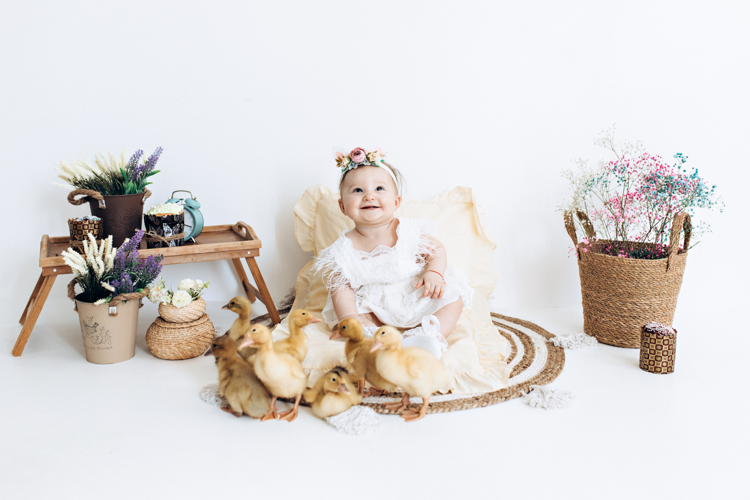 Пасхальный фотодень для Кирочки. Фотограф новорожденных в городе Ульяновске Павленкова Лилия