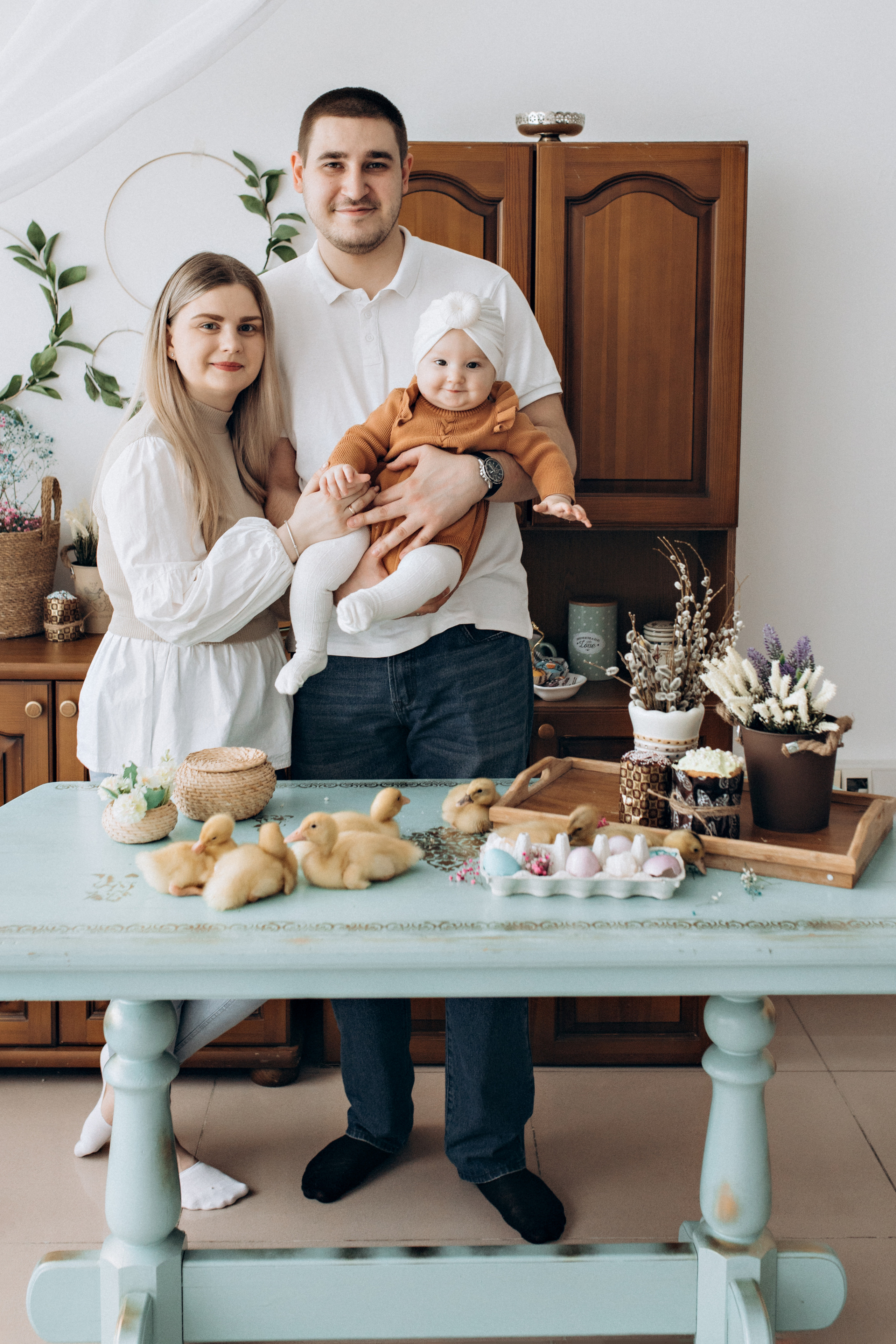 Пасхальный фотодень для Кирочки. Фотограф новорожденных в городе Ульяновске Павленкова Лилия