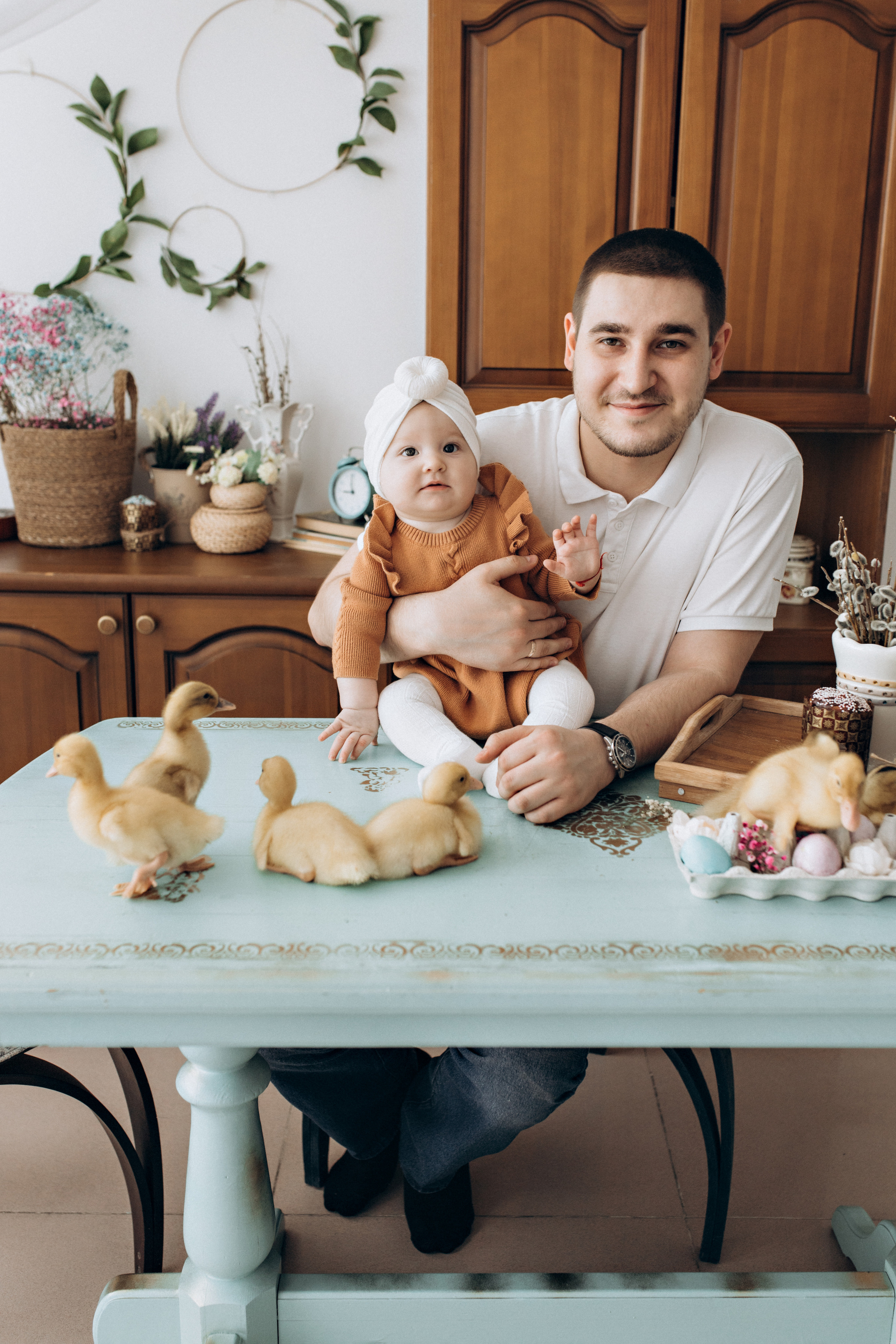 Пасхальный фотодень для Кирочки. Фотограф новорожденных в городе Ульяновске Павленкова Лилия