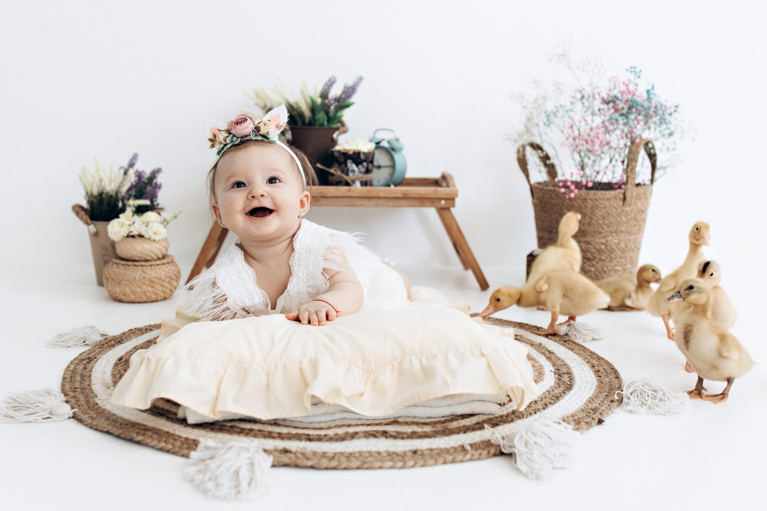 Пасхальный фотодень для Кирочки. Фотограф новорожденных в городе Ульяновске Павленкова Лилия