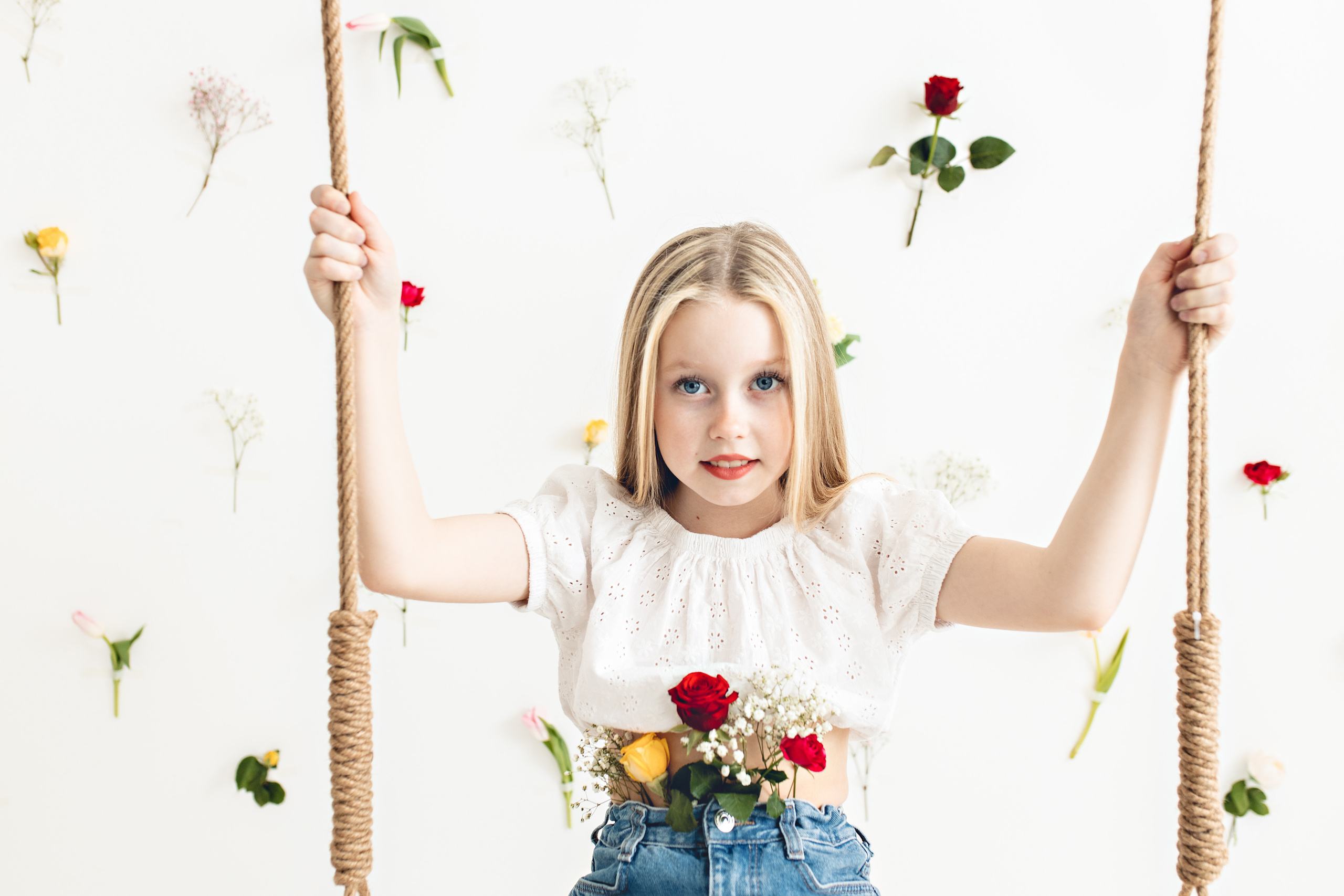 ЦВЕТОЧКИ. Фотограф новорожденных в городе Ульяновске Павленкова Лилия