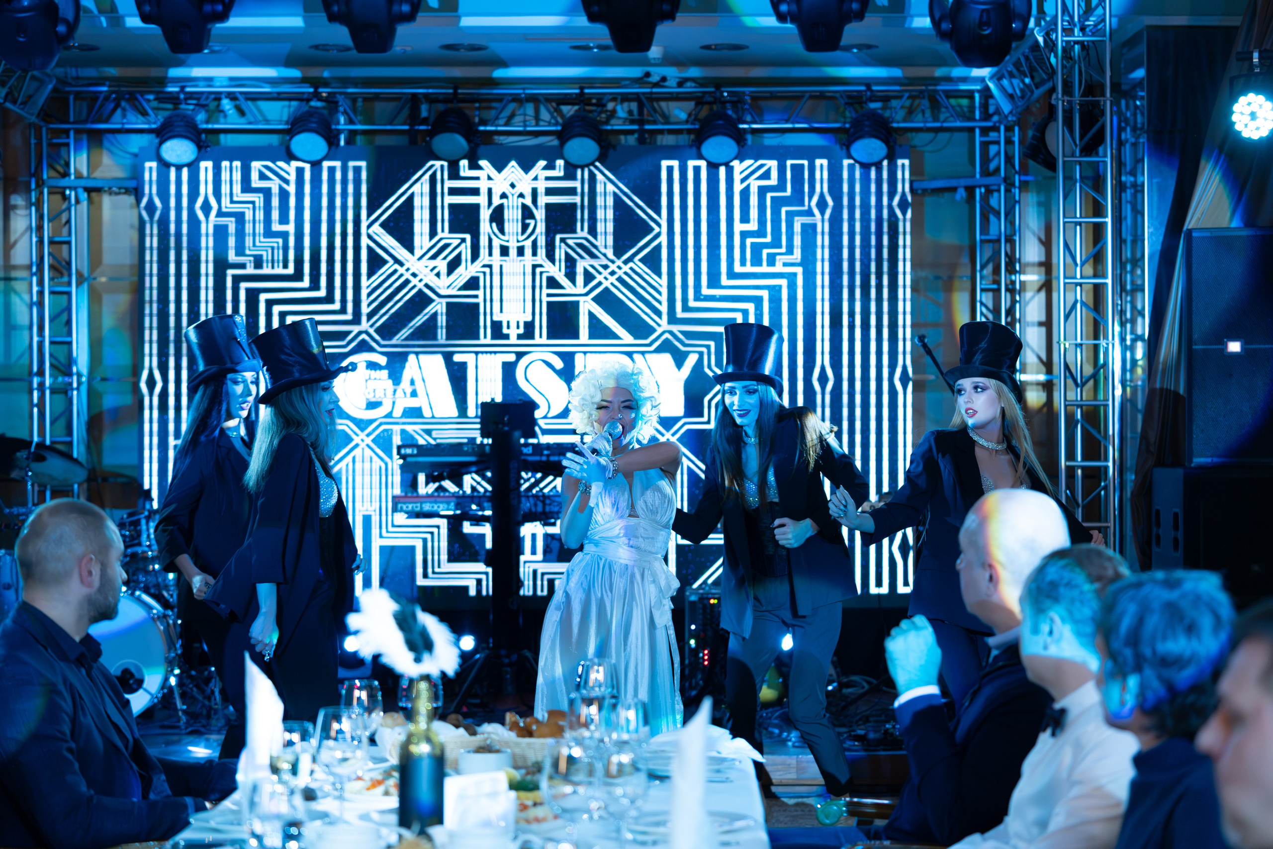 Новый год в стиле Great Gatsby. Репортажный фотограф в Красной Поляне и Сочи Павлюченко Екатерина