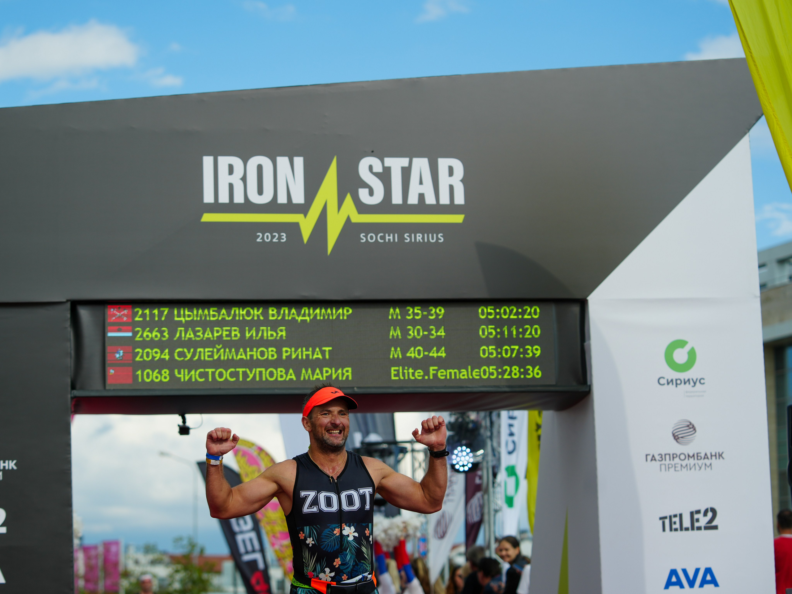 Фотоотчет партнерской интеграции для компании TELE2 на фестивале Ironstar. Репортажный фотограф в Красной Поляне и Сочи Павлюченко Екатерина