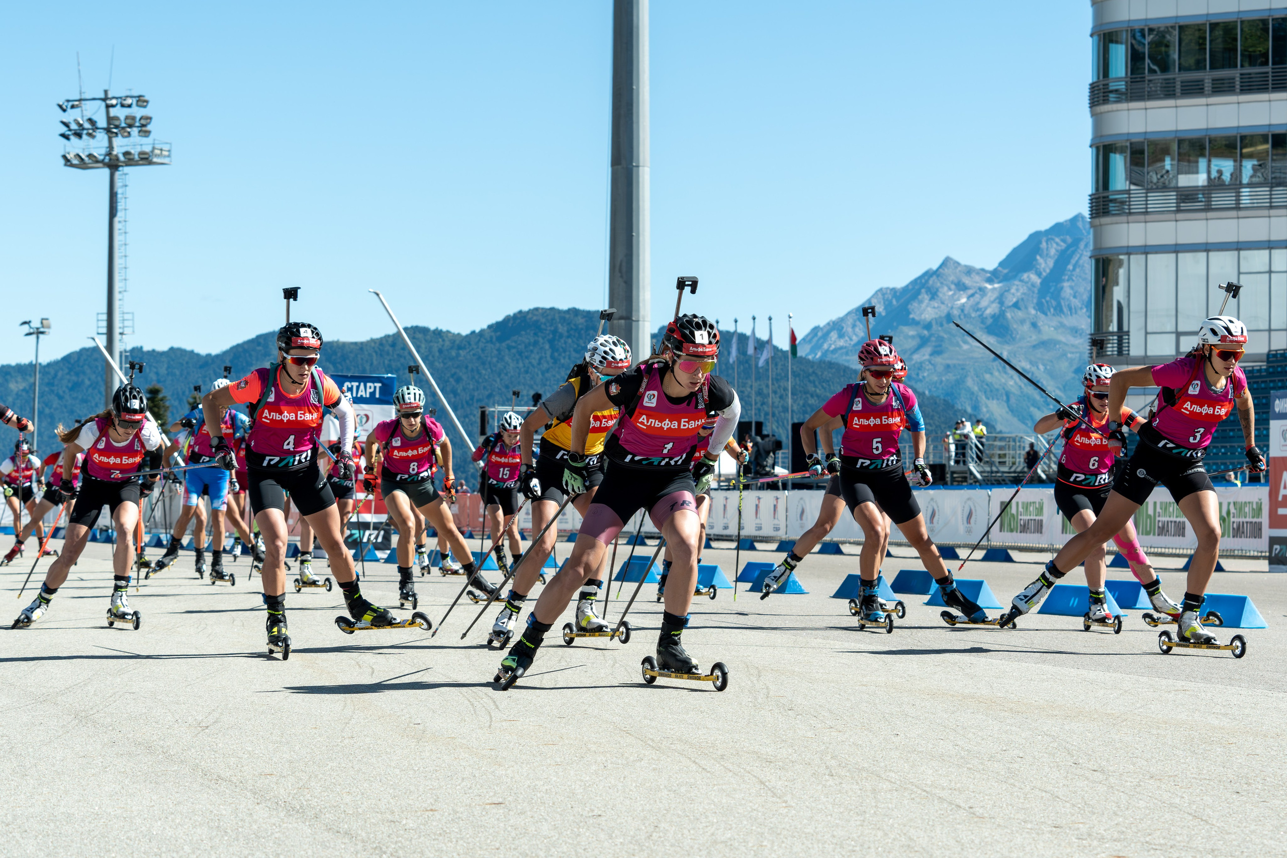 Биатлон: Кубок Содружества 2023 на курорте Газпром. Репортажный фотограф в Красной Поляне и Сочи Павлюченко Екатерина