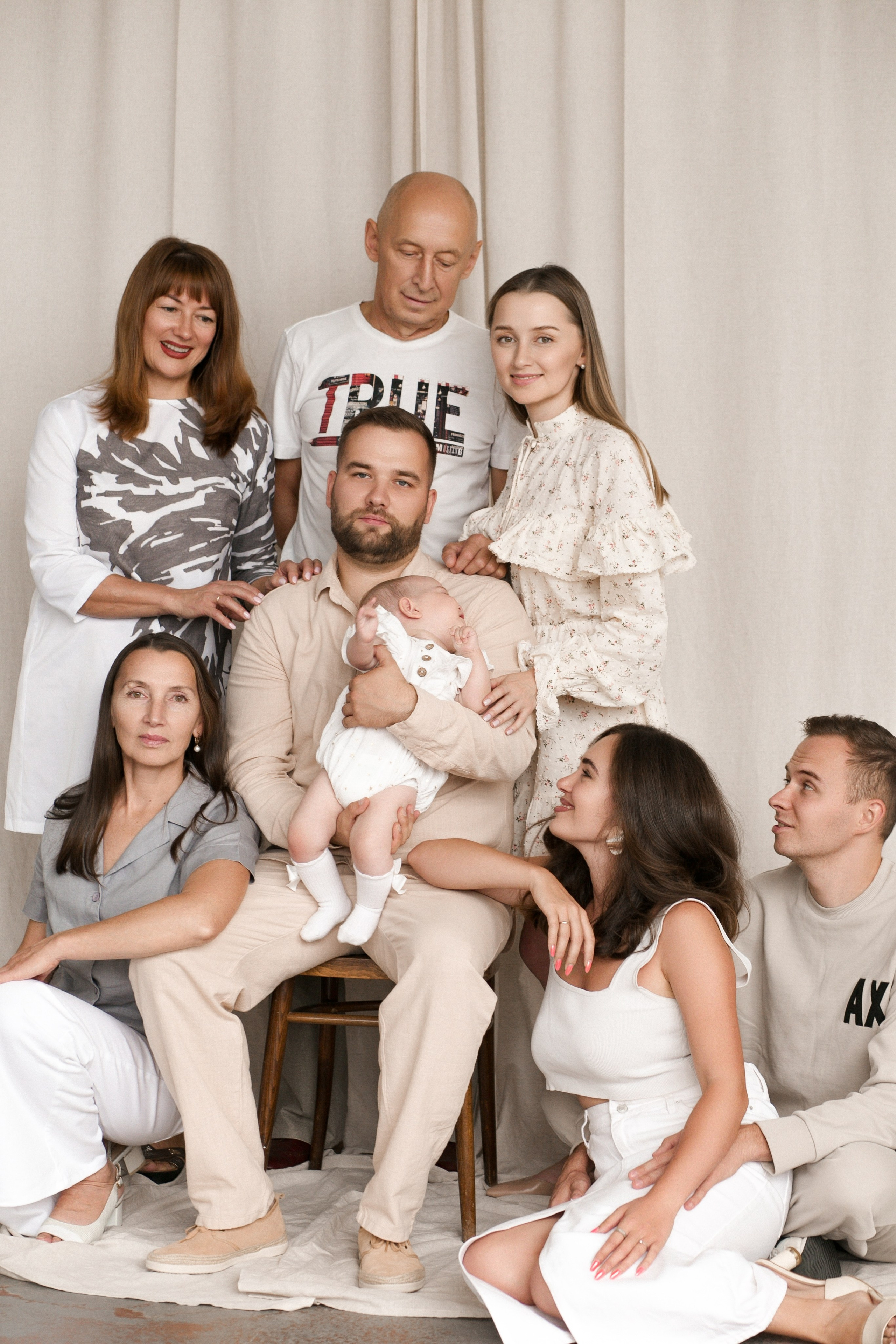 La familia. Фотограф Шевчик Виктория