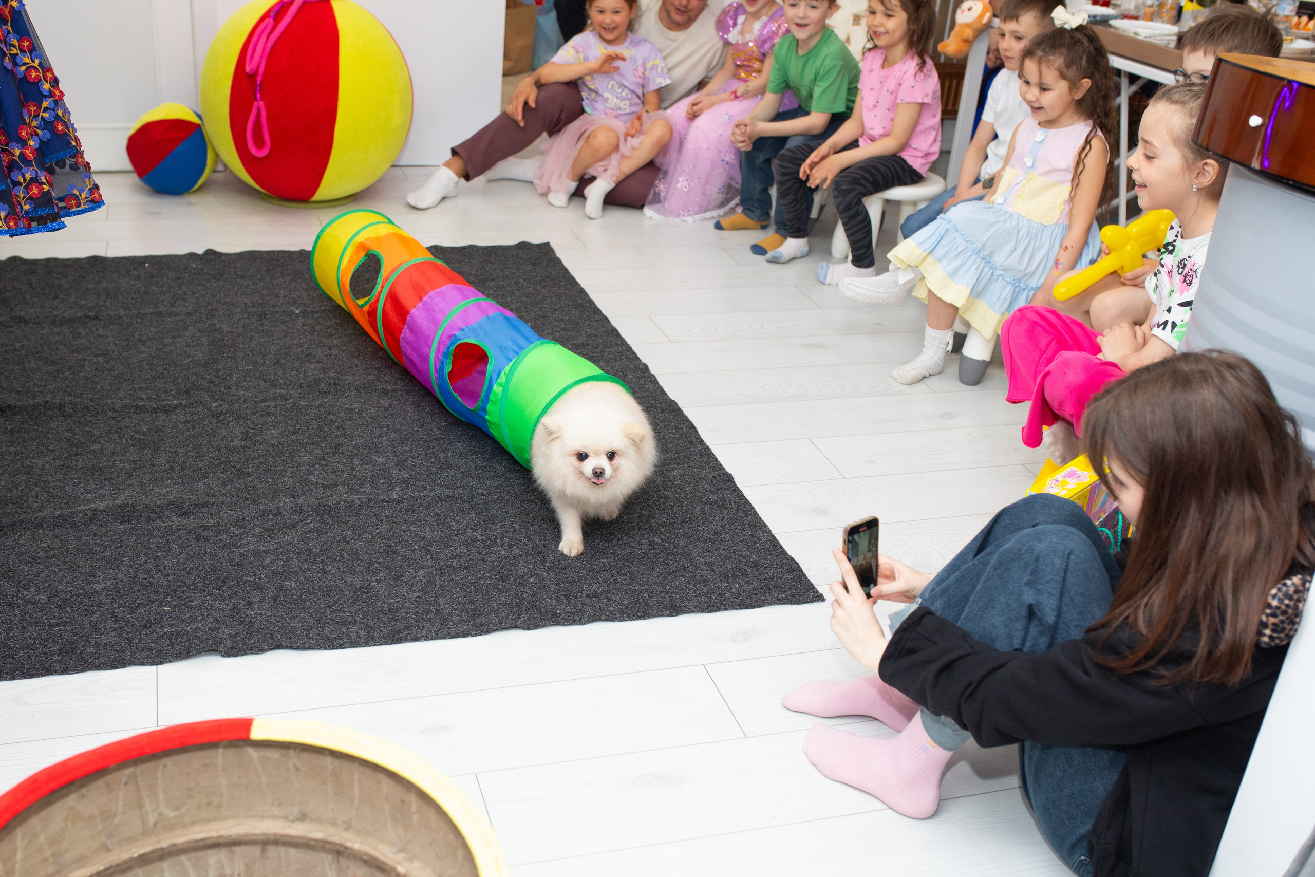 Улыбника -Василисе 6 лет!. Фотограф в Новосибирске Ася Зверева